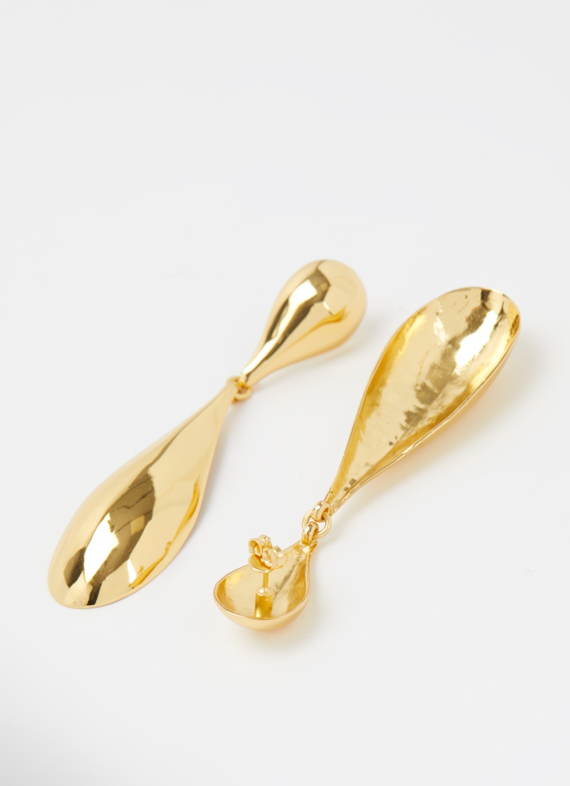 Moliane Dolomites oorstekers verguld - detail 3 goud