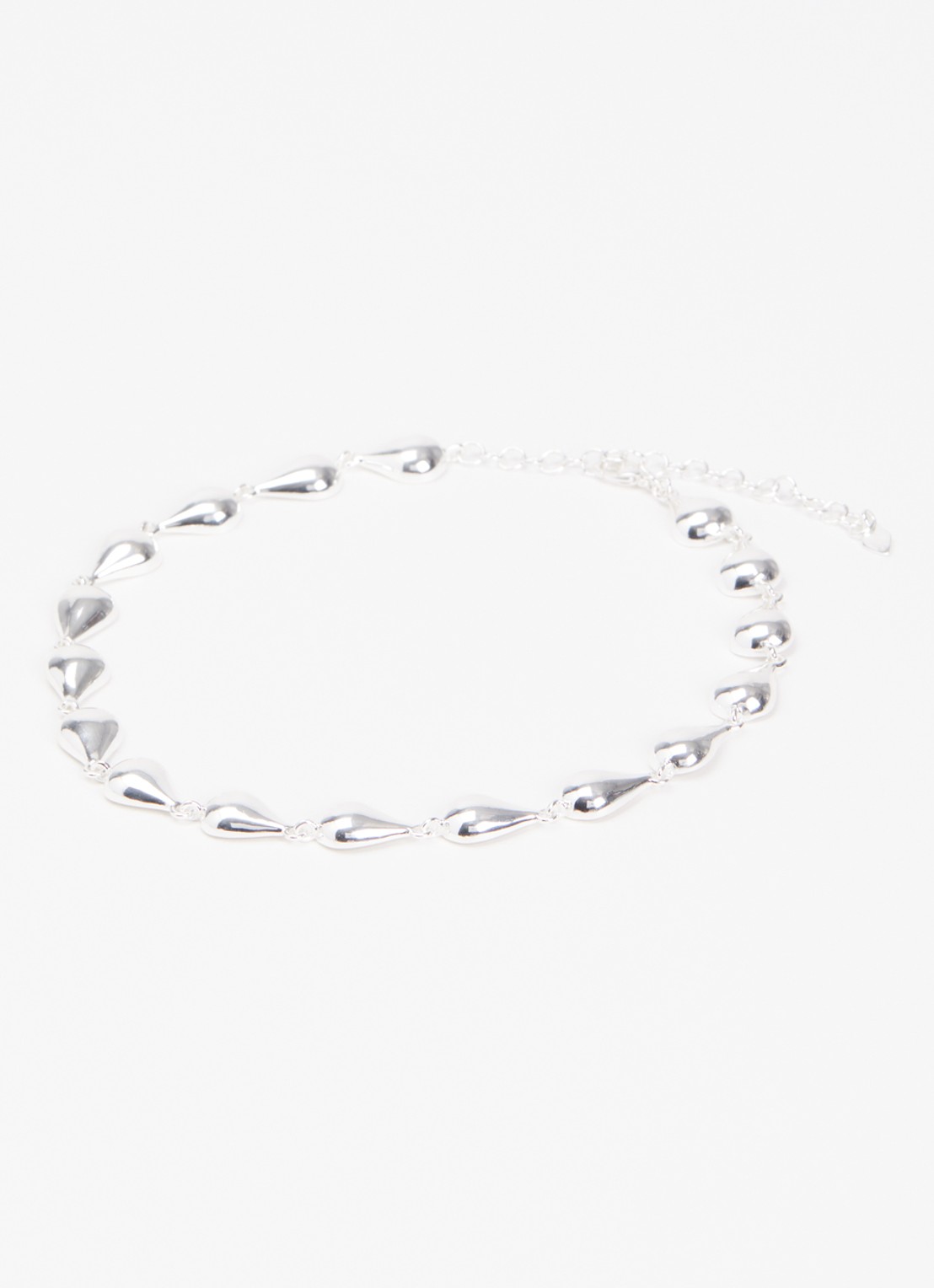 Moliane Farah choker verguld - detail zilver
