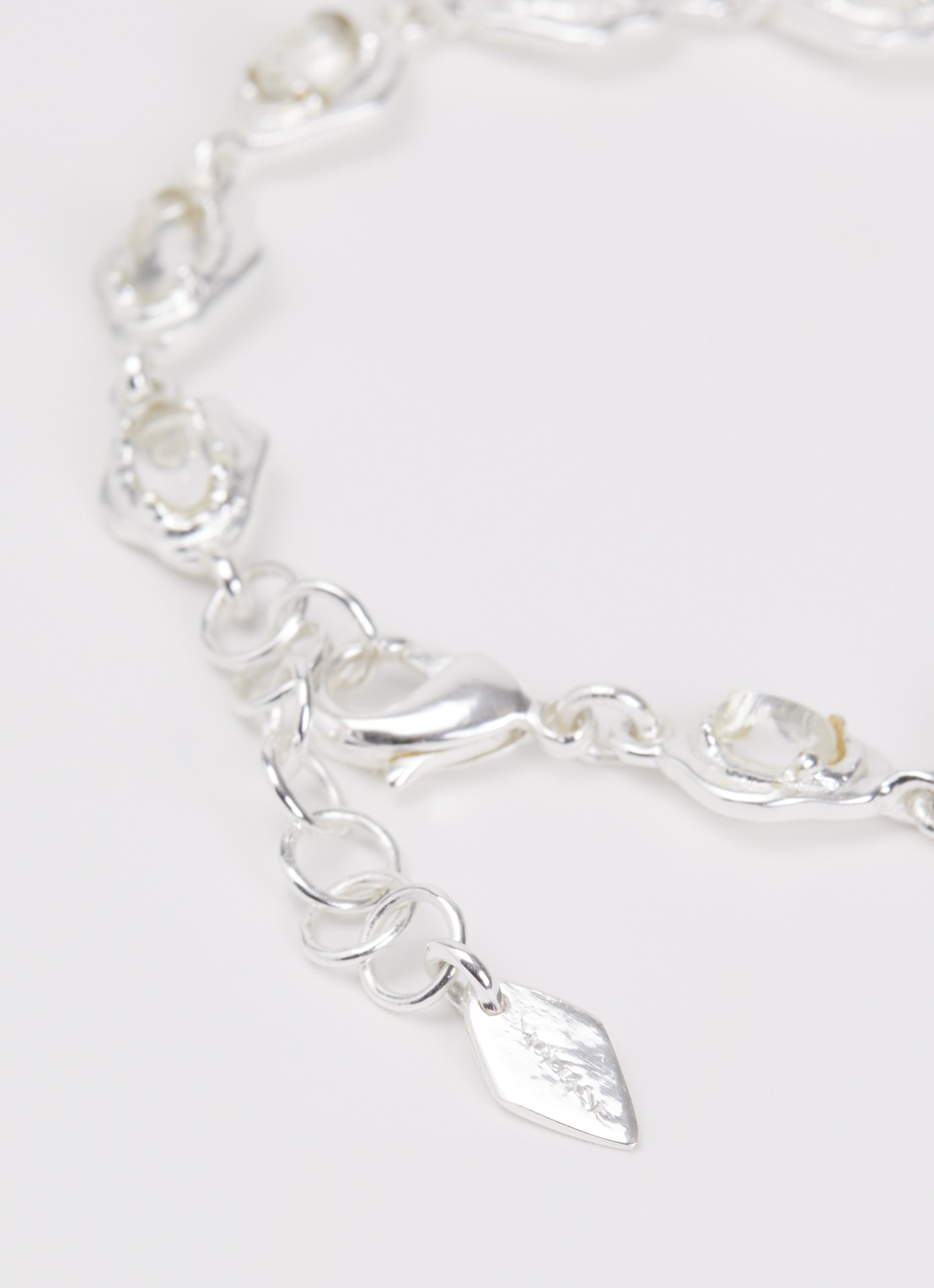 Moliane Lamia armband verguld - detail 3 zilver