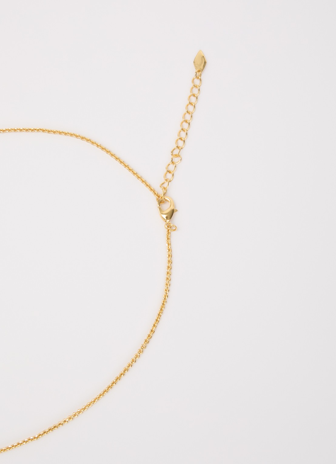 Moliane Olive ketting verguld - detail 4 goud