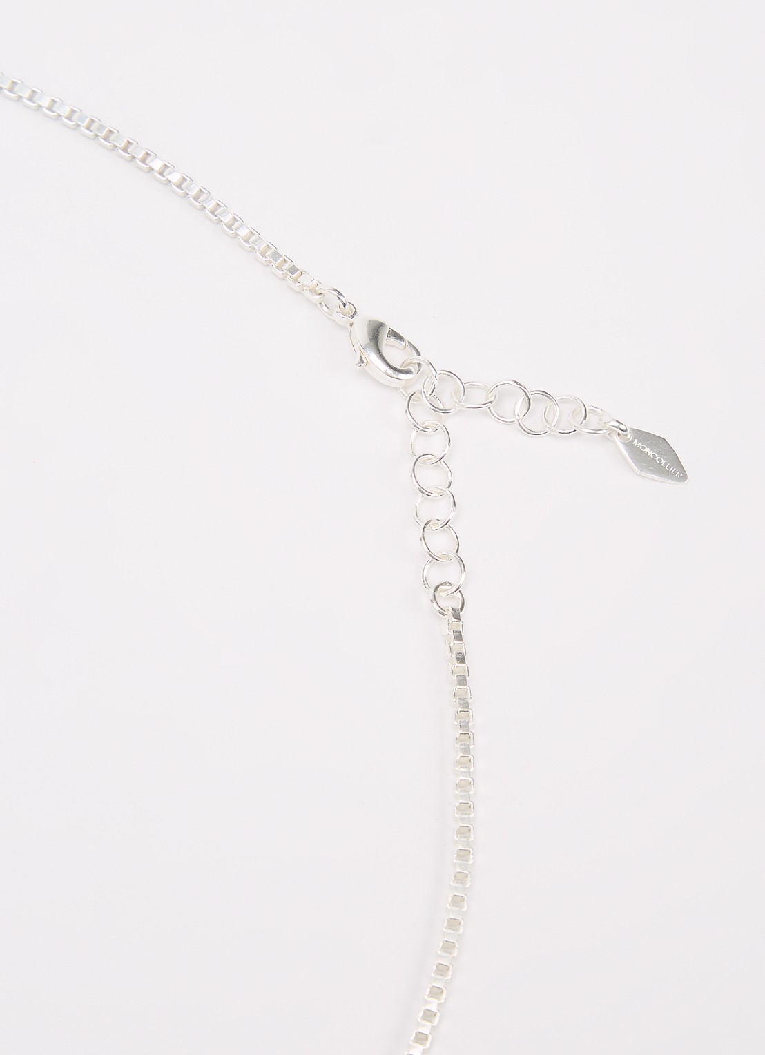 Moliane Seed ketting verzilverd - detail 4 zilver