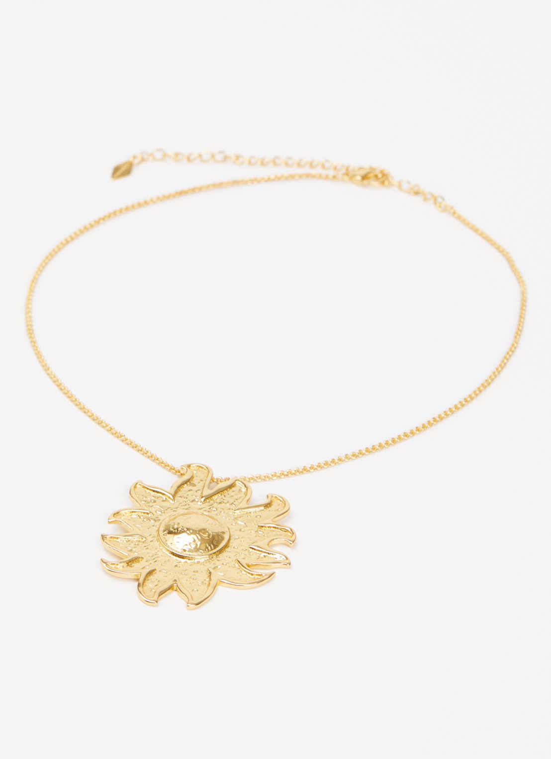 Moliane Sunset ketting verguld - detail goud