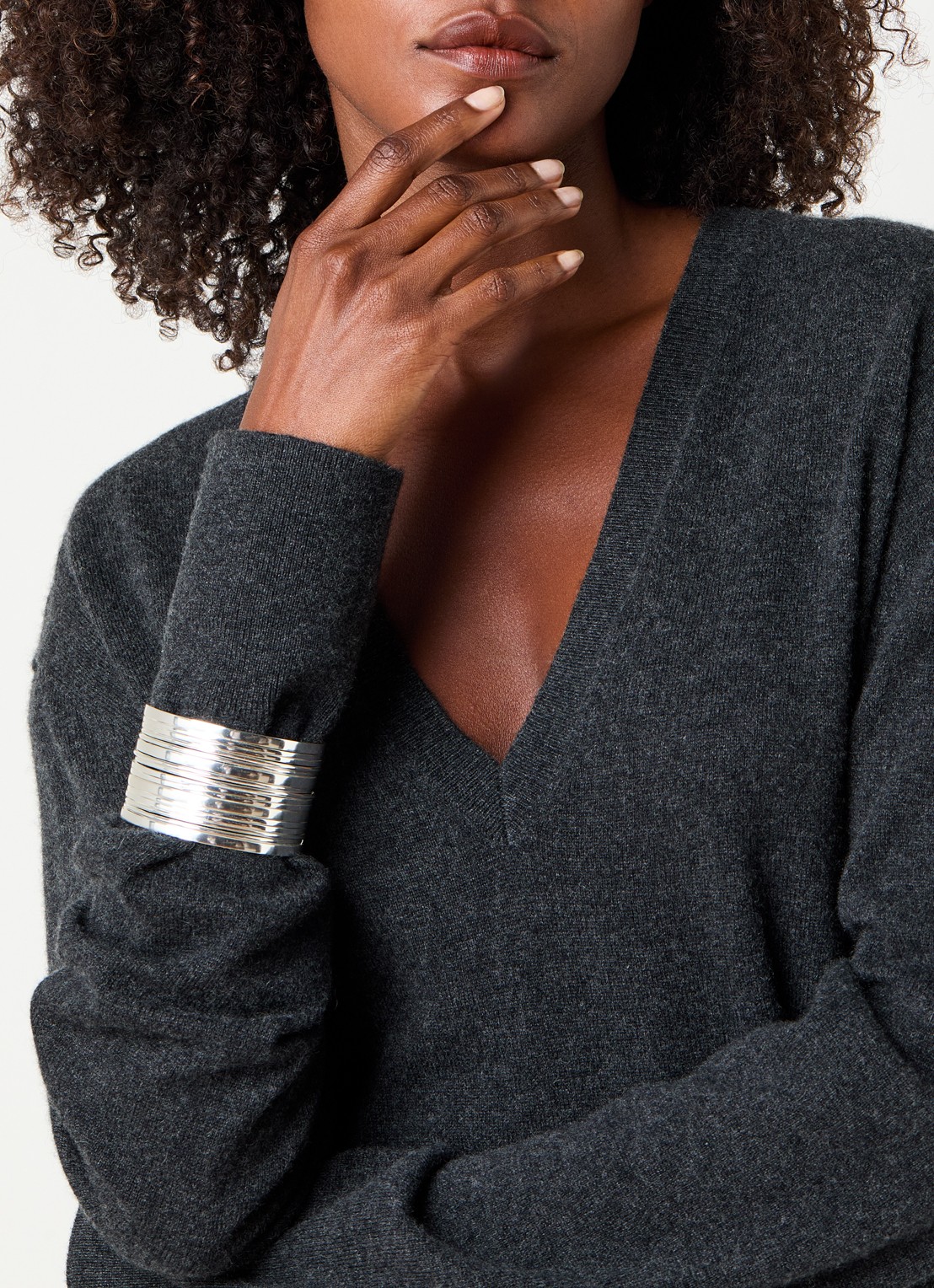 Moliane Zahara armband verguld - voorkant 3 zilver