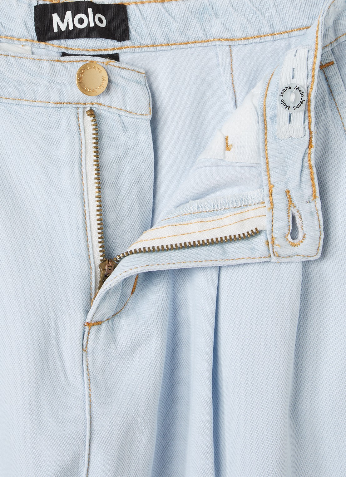 Molo Aeisha loose fit jeans - detail indigo