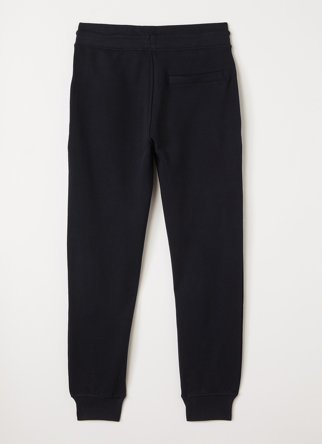 Molo Alvar tapered fit joggingbroek met ritszakken - voorkant 2 zwart