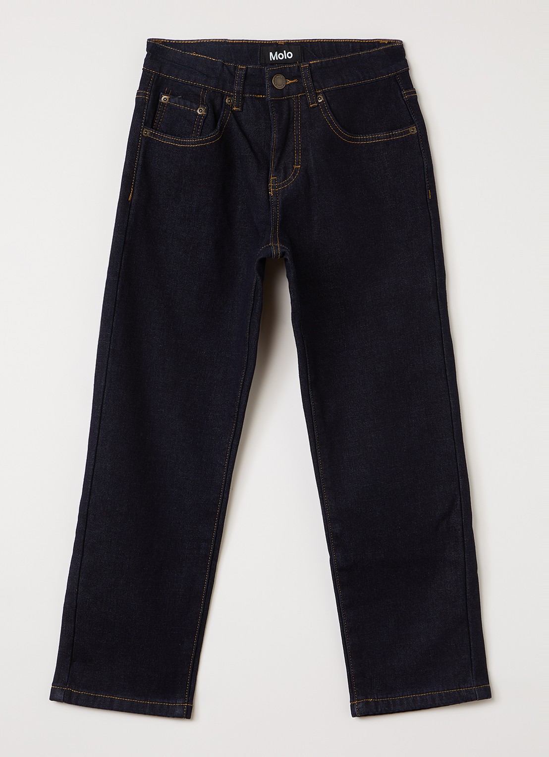 Molo Andy straight leg jeans - voorkant indigo