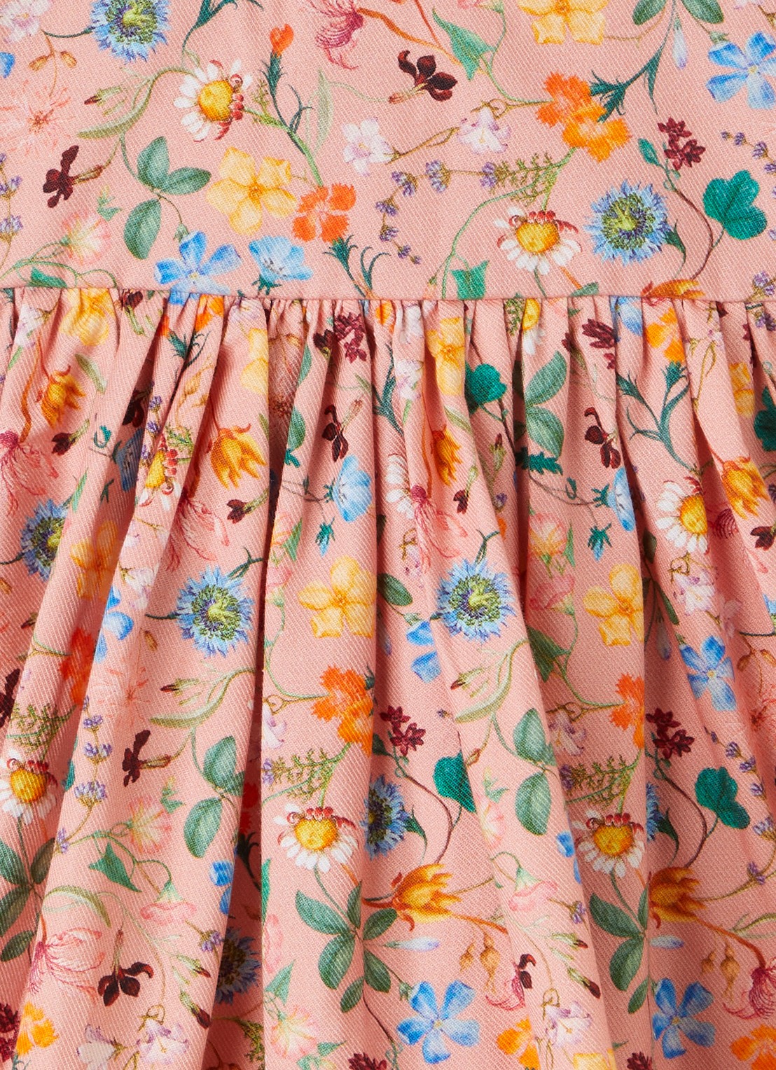 Molo Claire jurk met bloemenprint - detail 3 roze