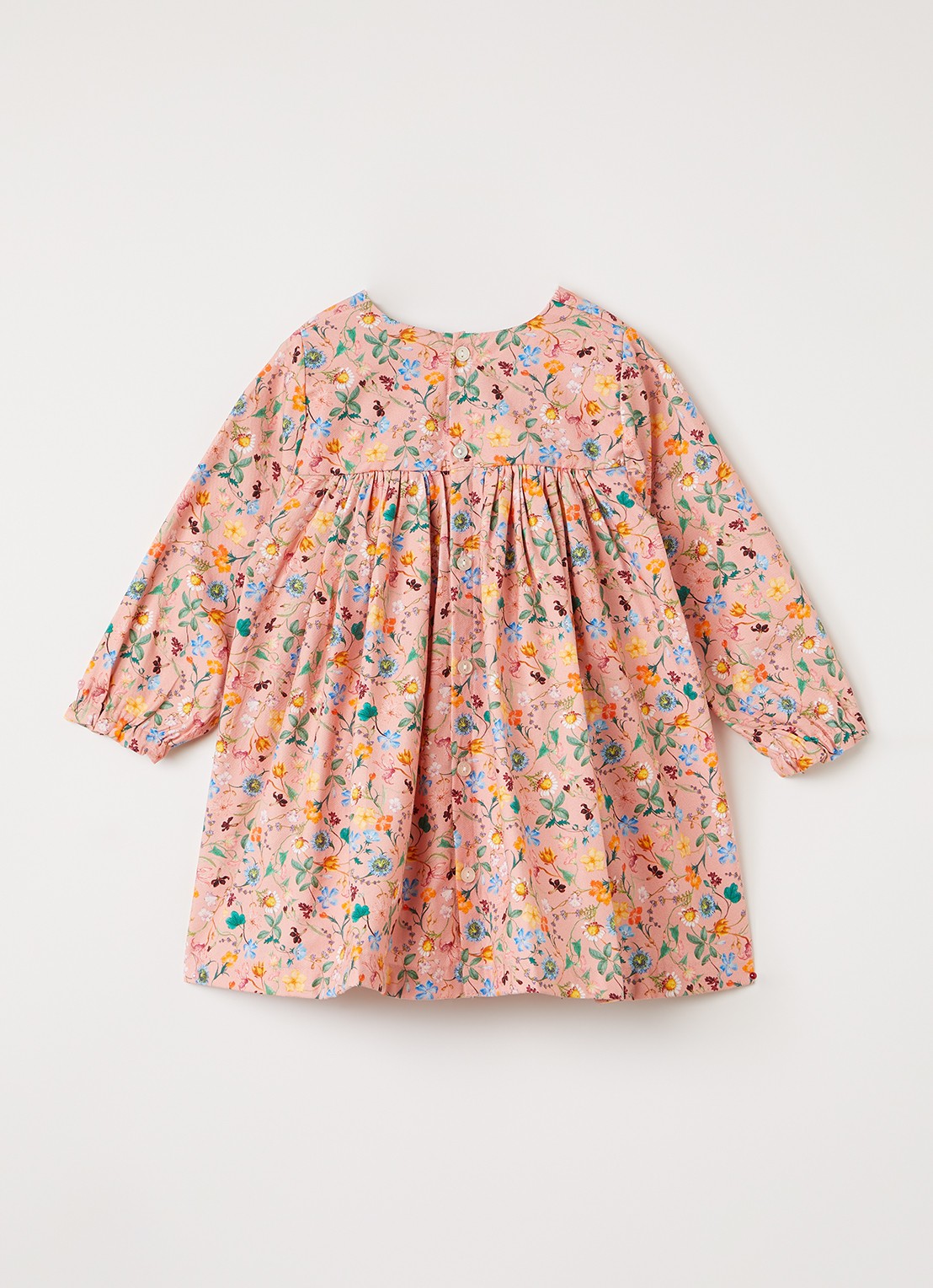 Molo Claire jurk met bloemenprint - voorkant 2 roze