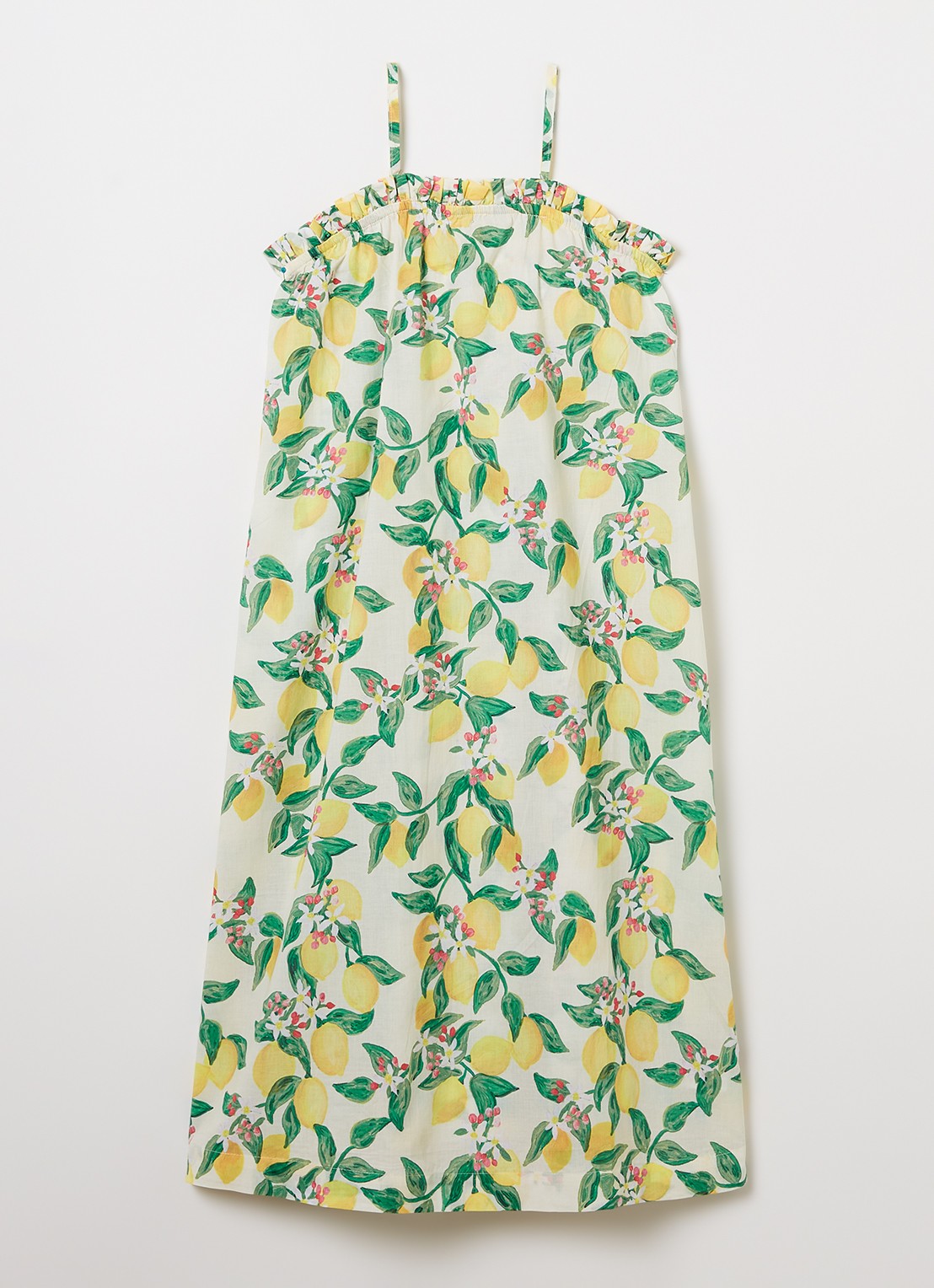 Molo Connie rok met print - voorkant citroengeel