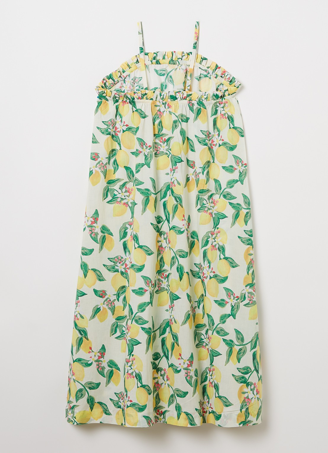 Molo Connie rok met print - voorkant 2 citroengeel