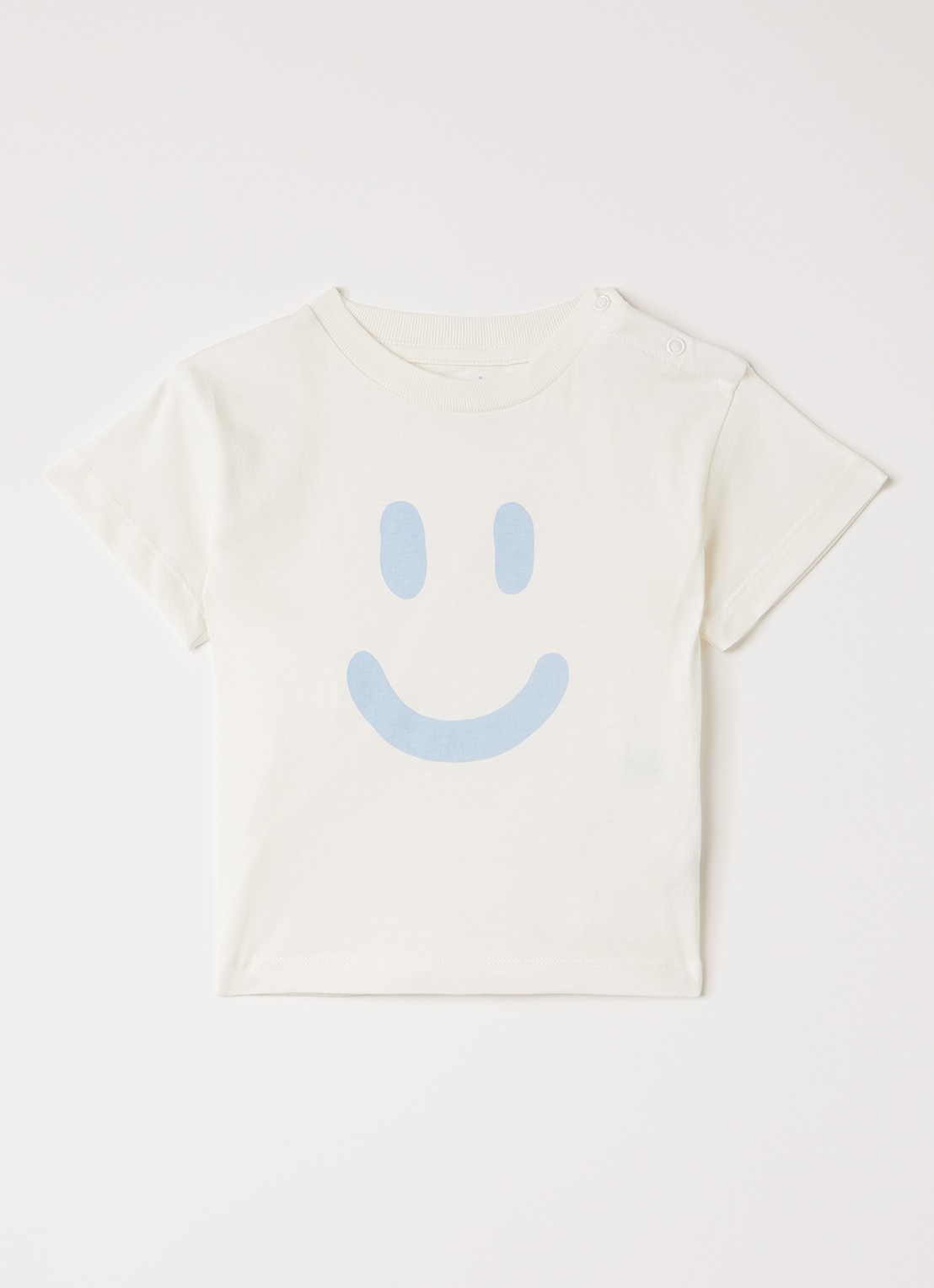 Molo Enzo T-shirt met print - voorkant gebroken wit