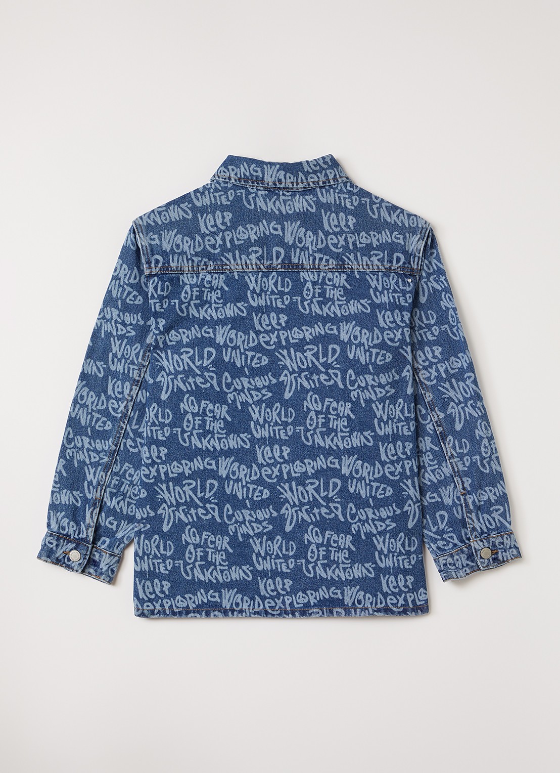 Molo Hoshiu spijkerjas met print - achterkant jeans