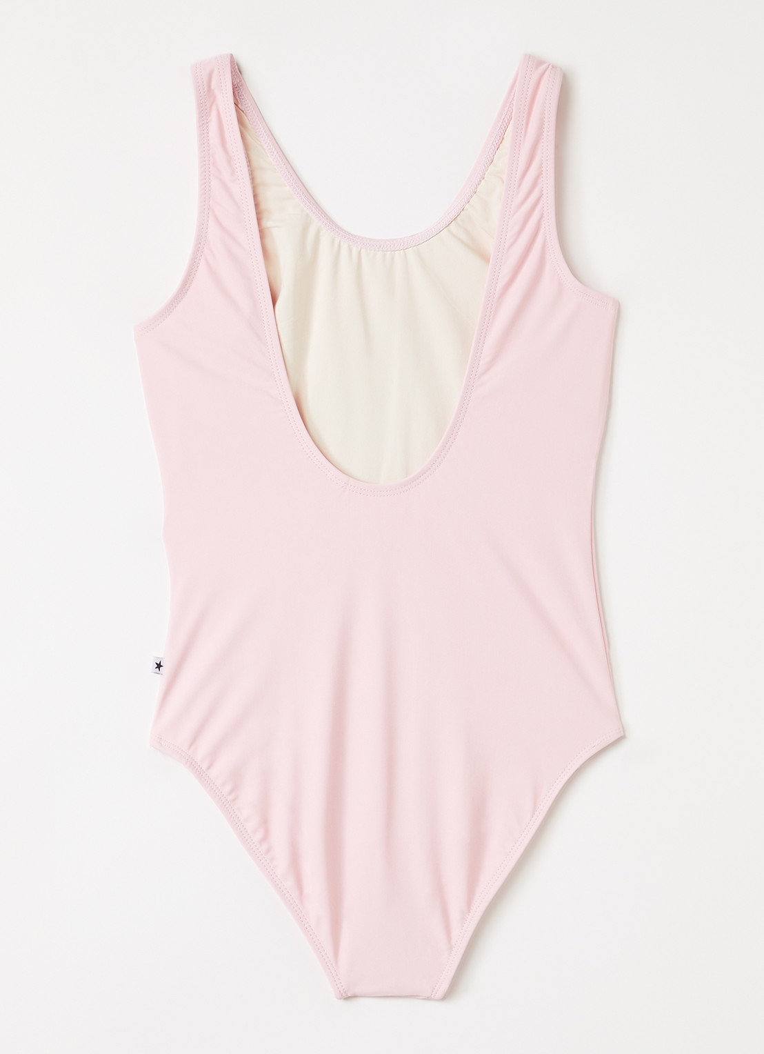 Molo Nika badpak met pailletten - voorkant 2 roze