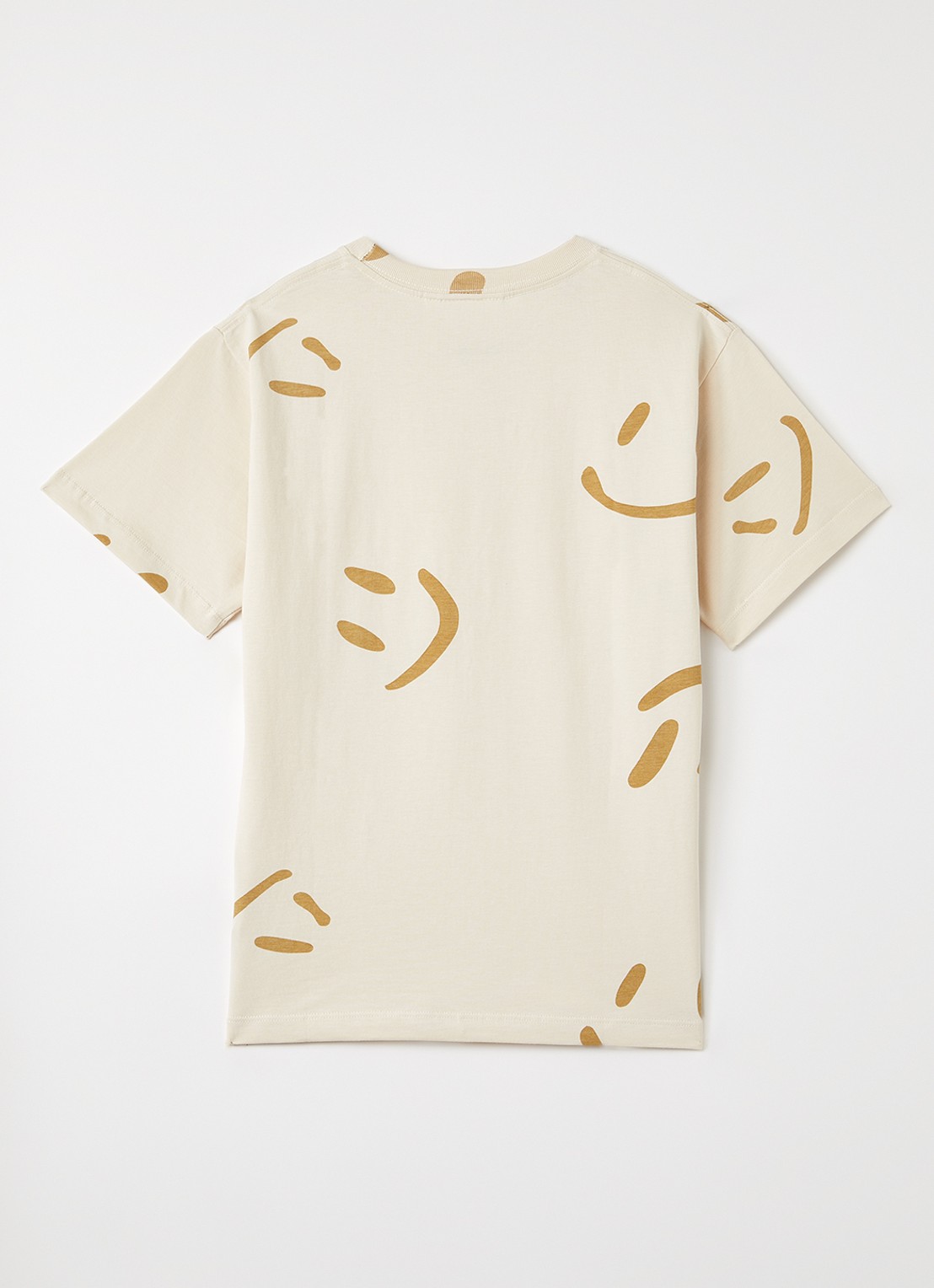 Molo Riley T-shirt met print - voorkant 2 beige