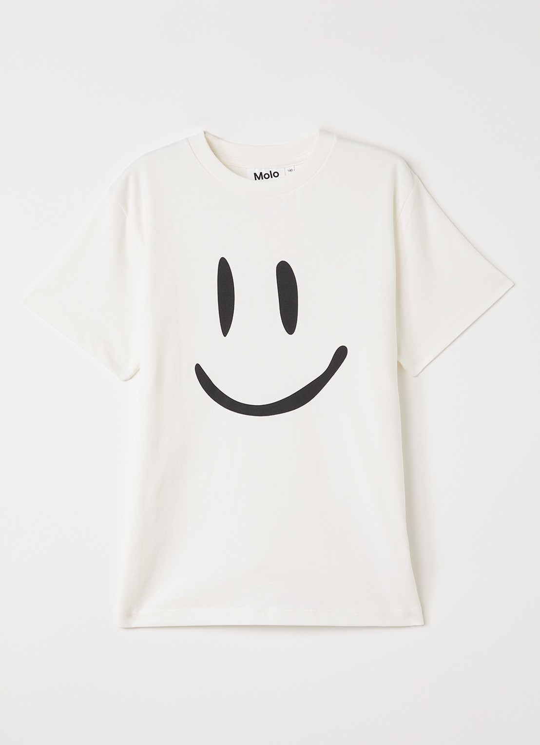 Molo Roxo T-shirt met print - voorkant gebroken wit