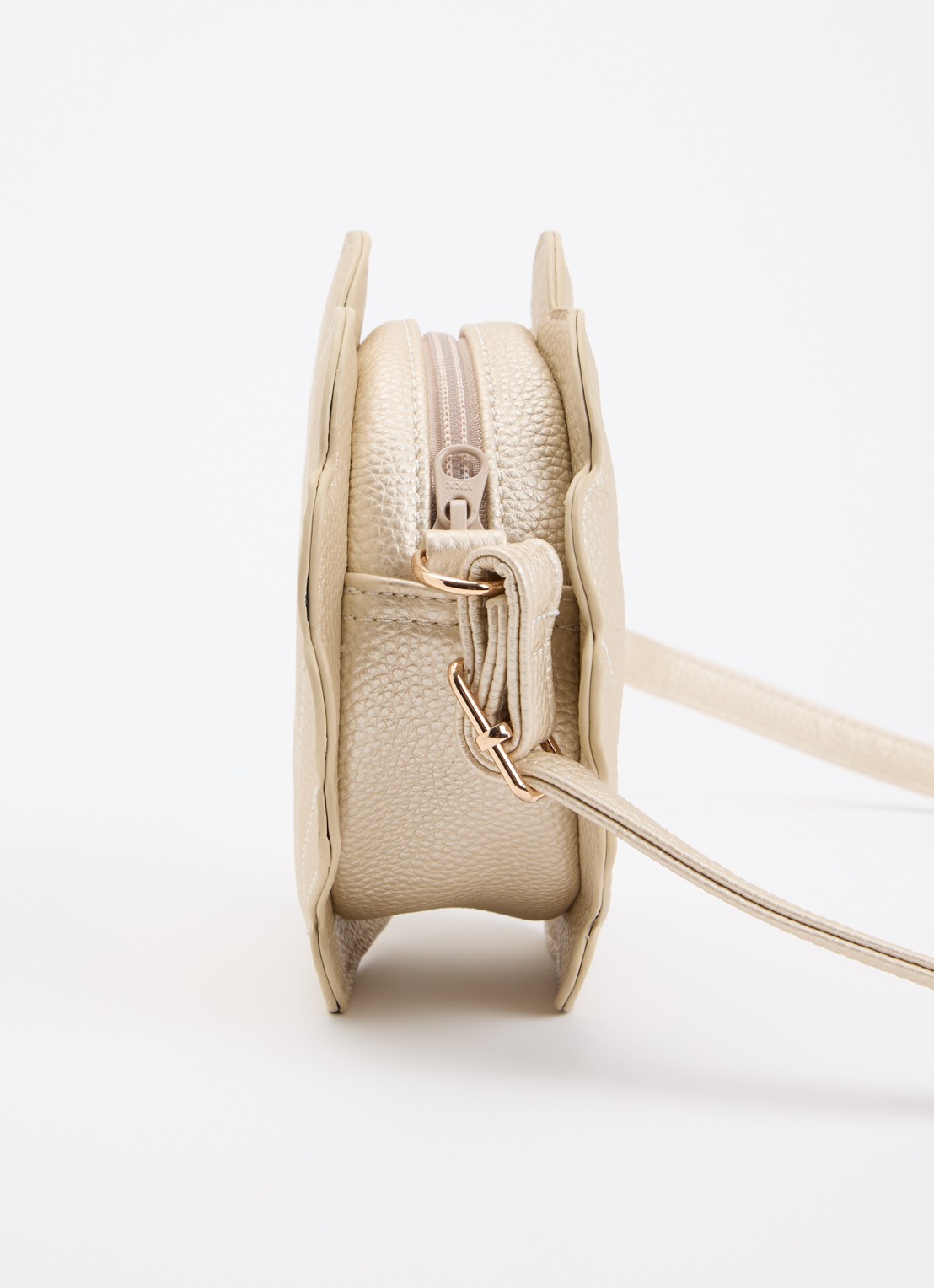 Molo Seashell crossbodytas met verstelbare schouderriem - detail 3 zilver