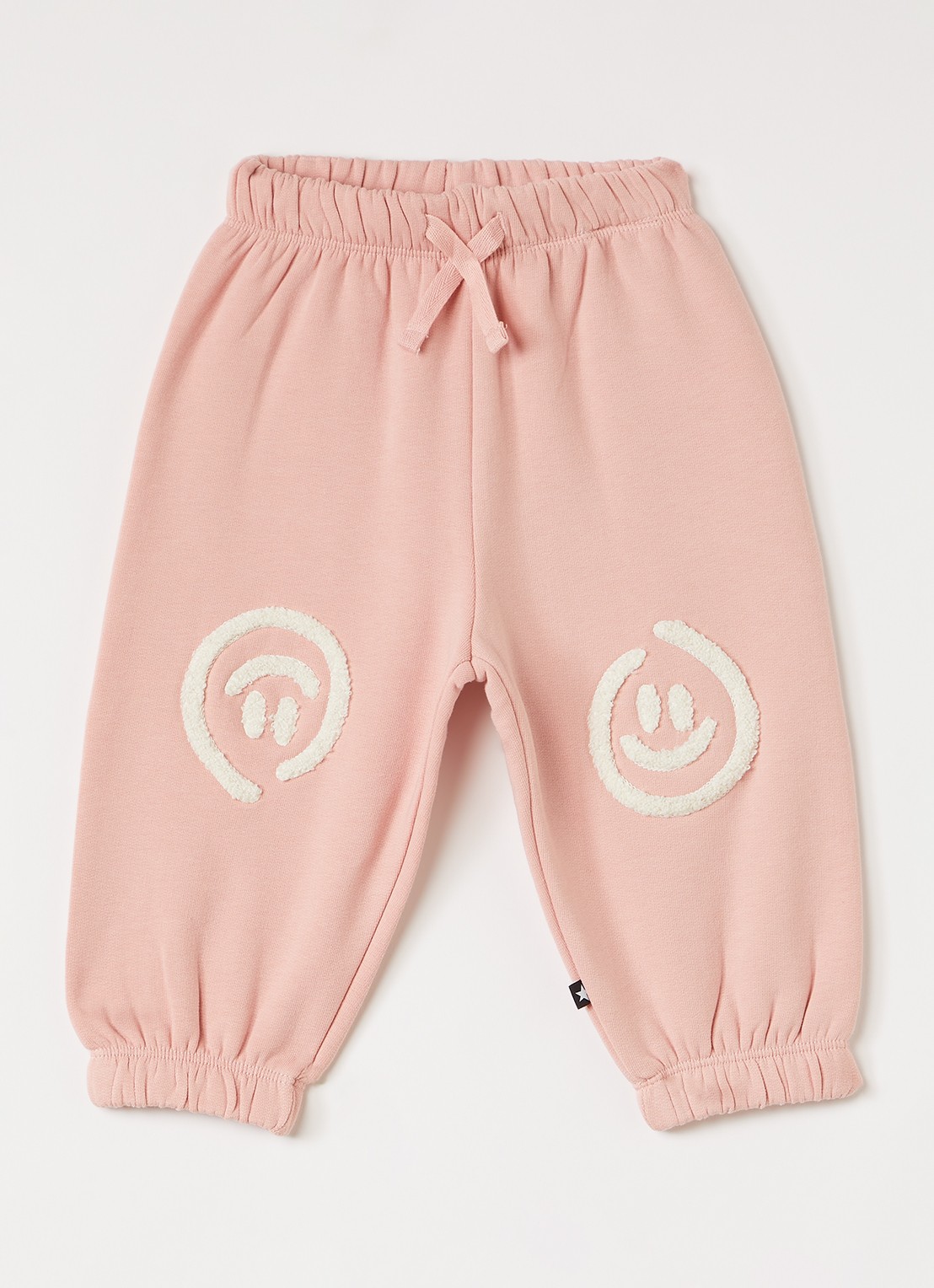 Molo Simon tapered fit joggingbroek - voorkant beige