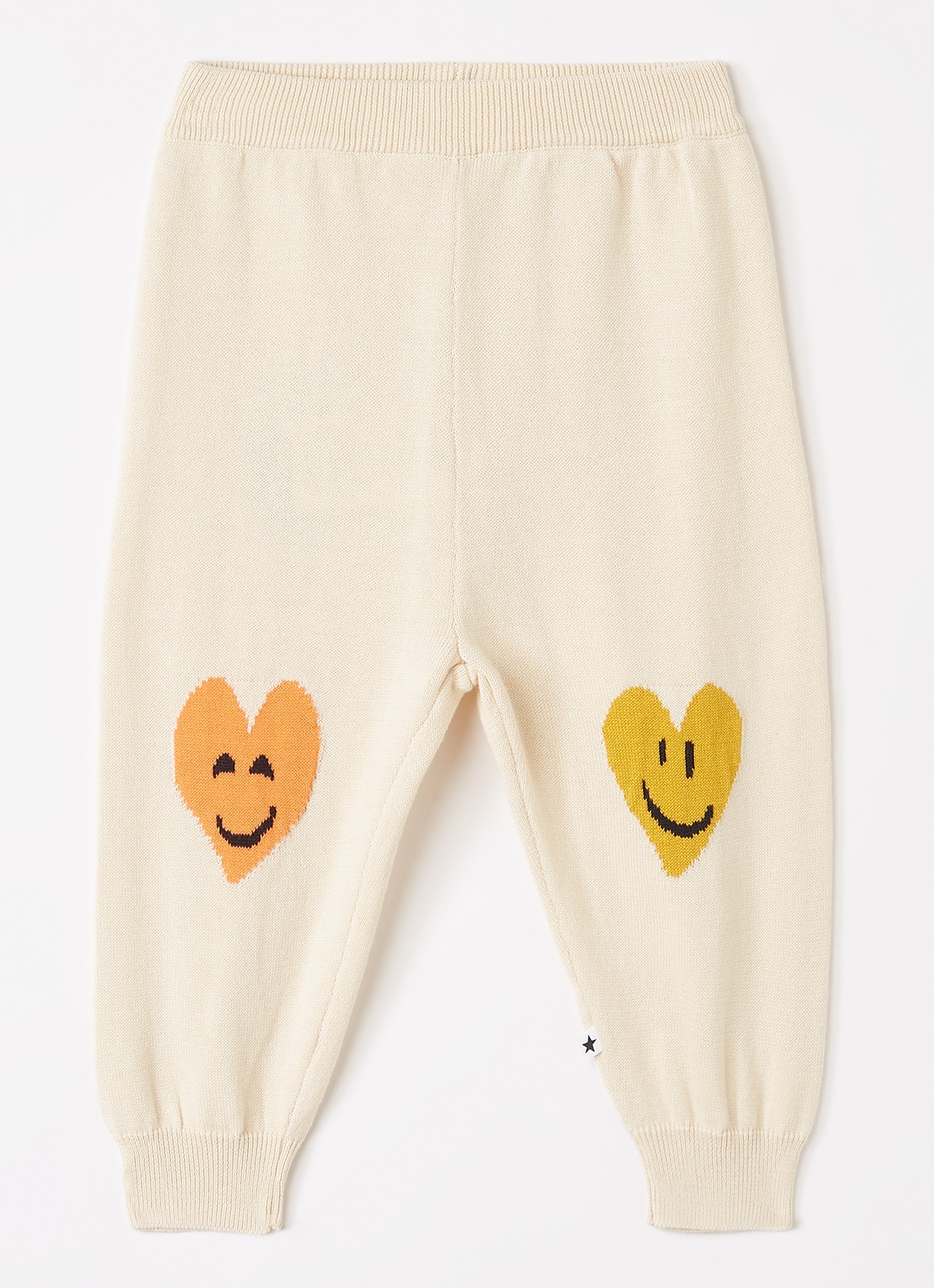Molo Solana tapered fit joggingbroek met print - voorkant 2 beige