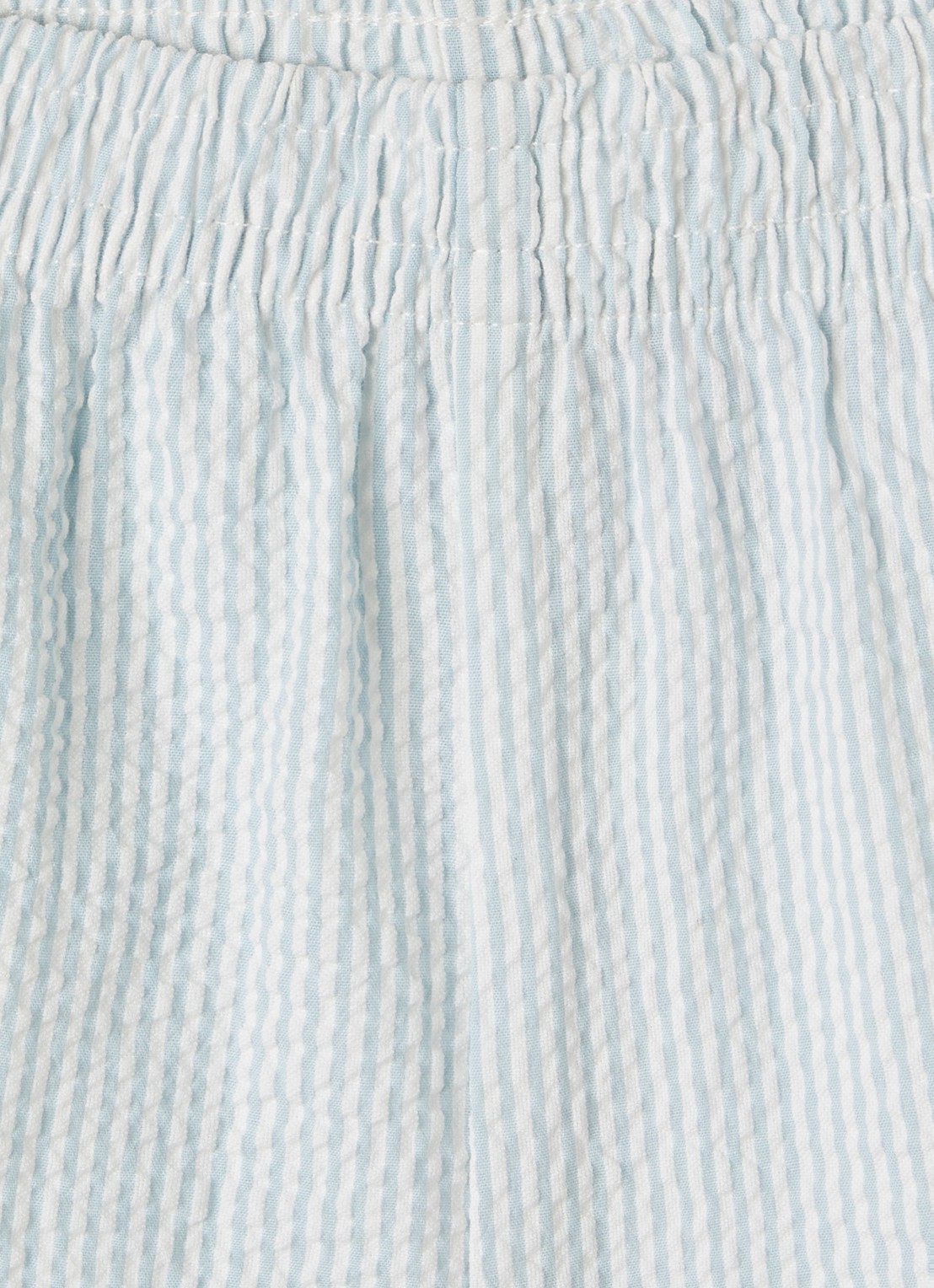 Molo Solar straight fit korte broek - detail lichtblauw