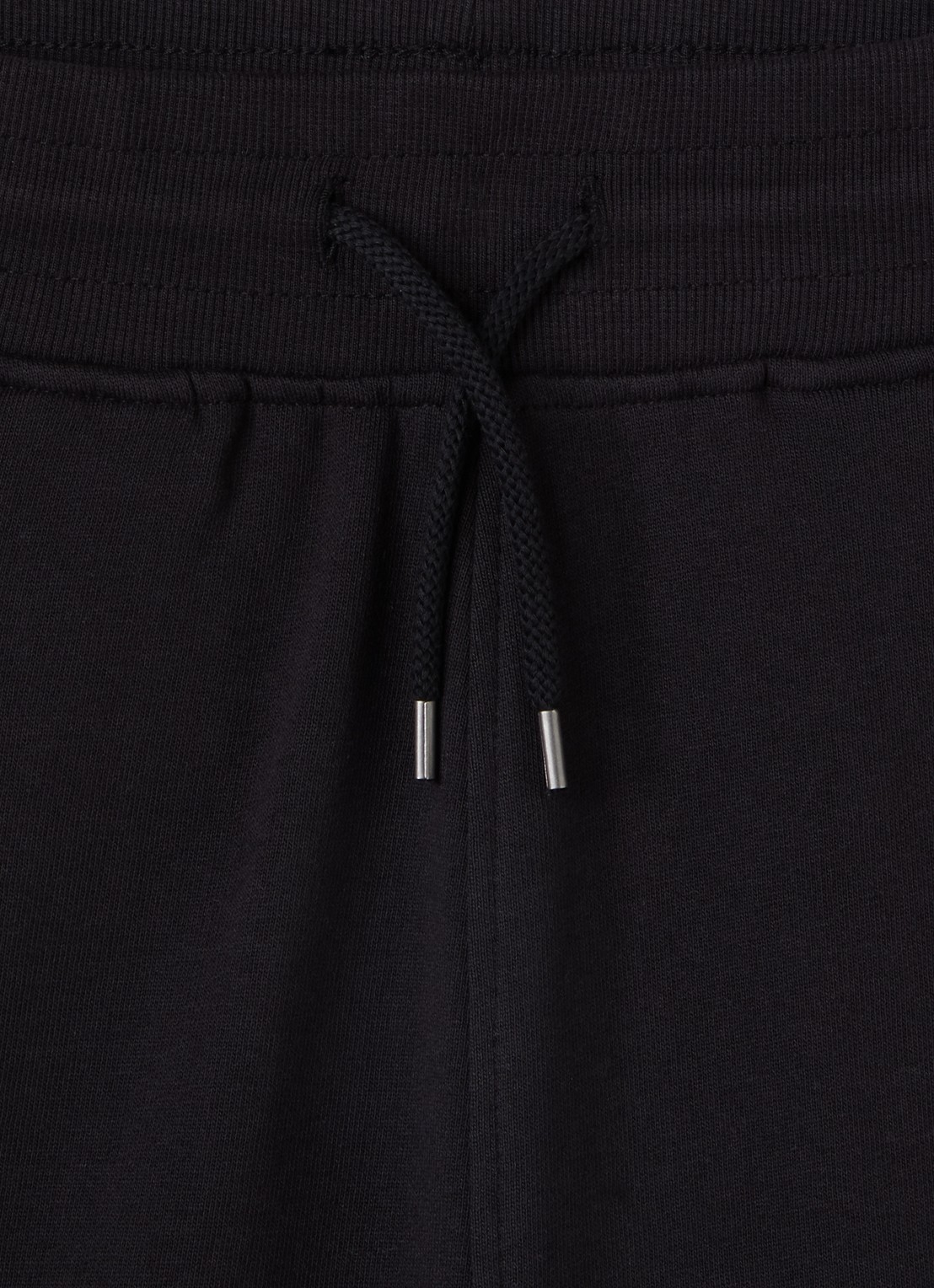 Molo Straight fit korte joggingbroek met logo - detail 3 zwart