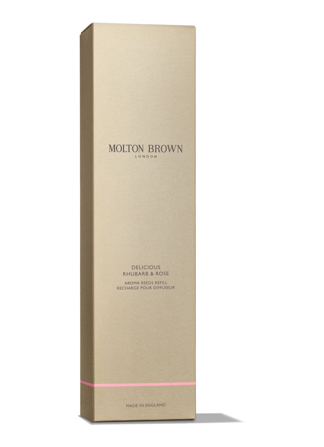 Molton Brown Delicious Rhubarb & Rose Aroma Reeds - geurstokjes 150 ml - voorkant 5 undefined