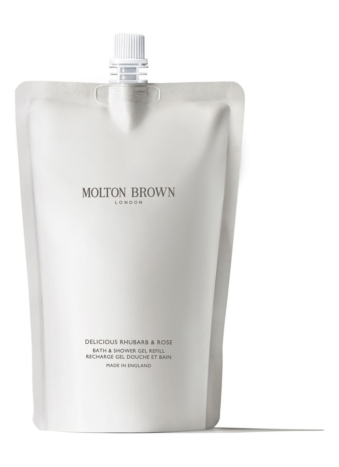 Molton Brown Delicious Rhubarb & Rose Bath & Shower Gel Refill - bad- en douchegel navulling - voorkant undefined