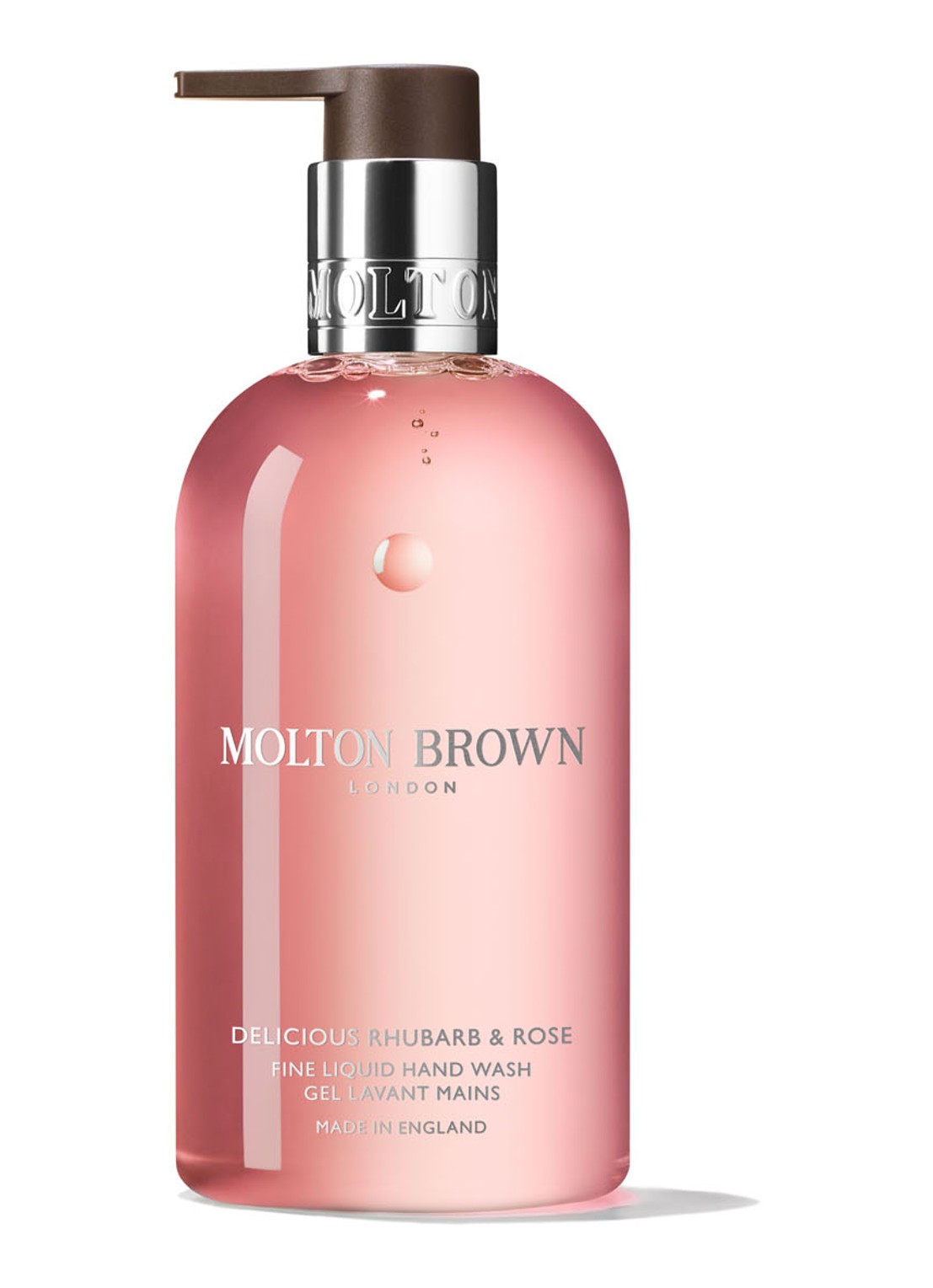Molton Brown Delicious Rhubarb & Rose vloeibare handzeep 300 ml - voorkant undefined