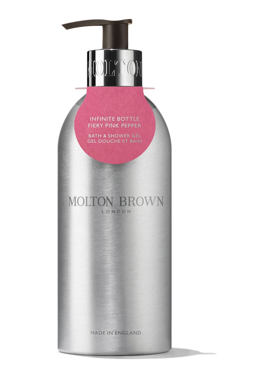 Molton Brown  Fiery Pink Pepper Infinite Bottle - douchegel - voorkant 3 undefined