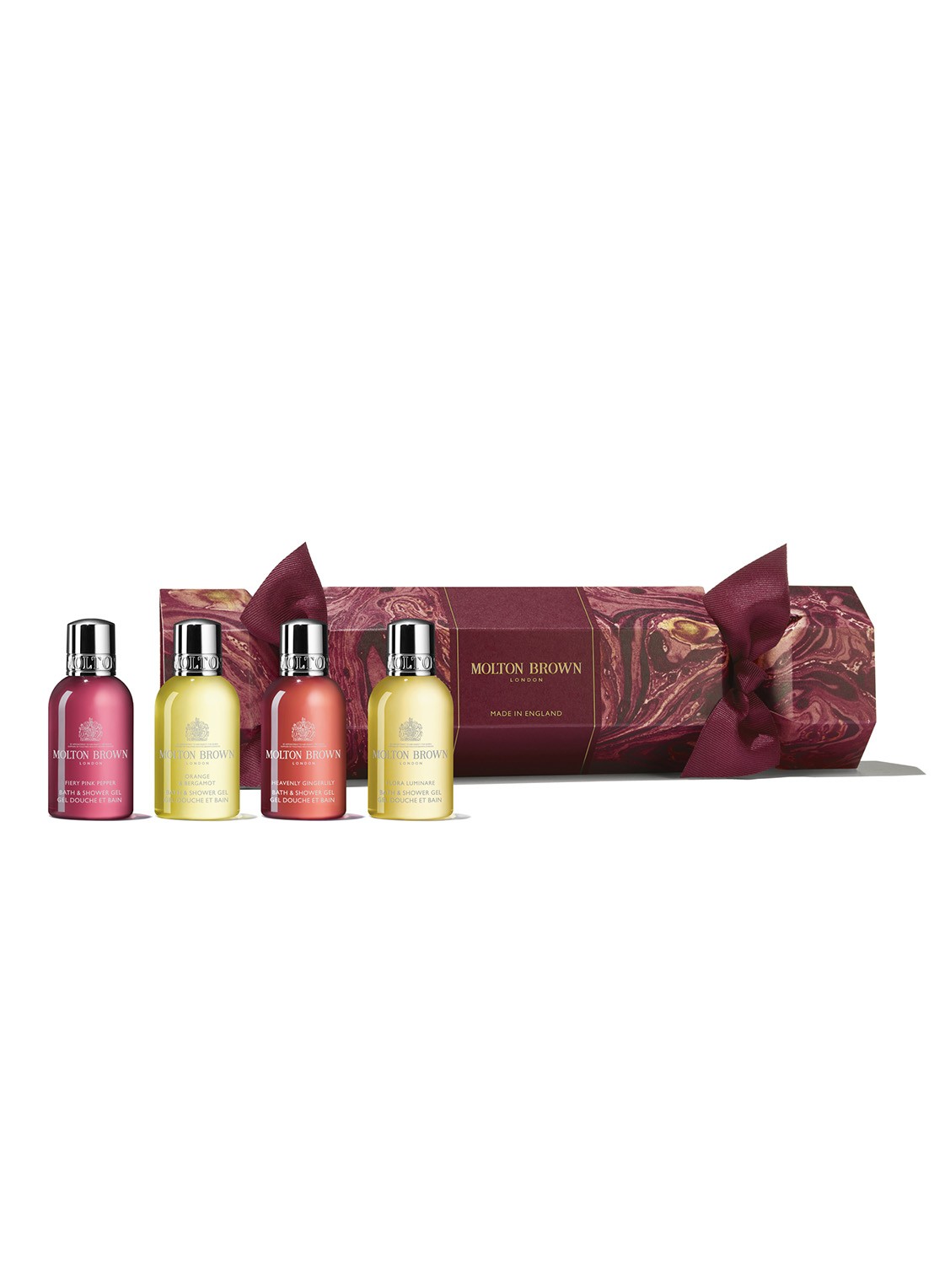 Molton Brown Floral & Spicy Christmas Cracker - Limited Edition bad- & douchegel - voorkant 2 undefined