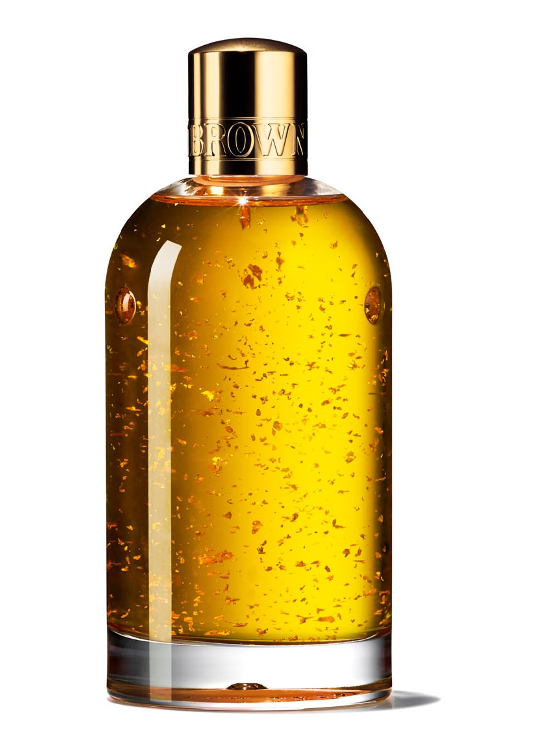 Molton Brown Mesmerising Oudh Accord & Gold Precious Bathing Oil - badolie - voorkant 7 undefined