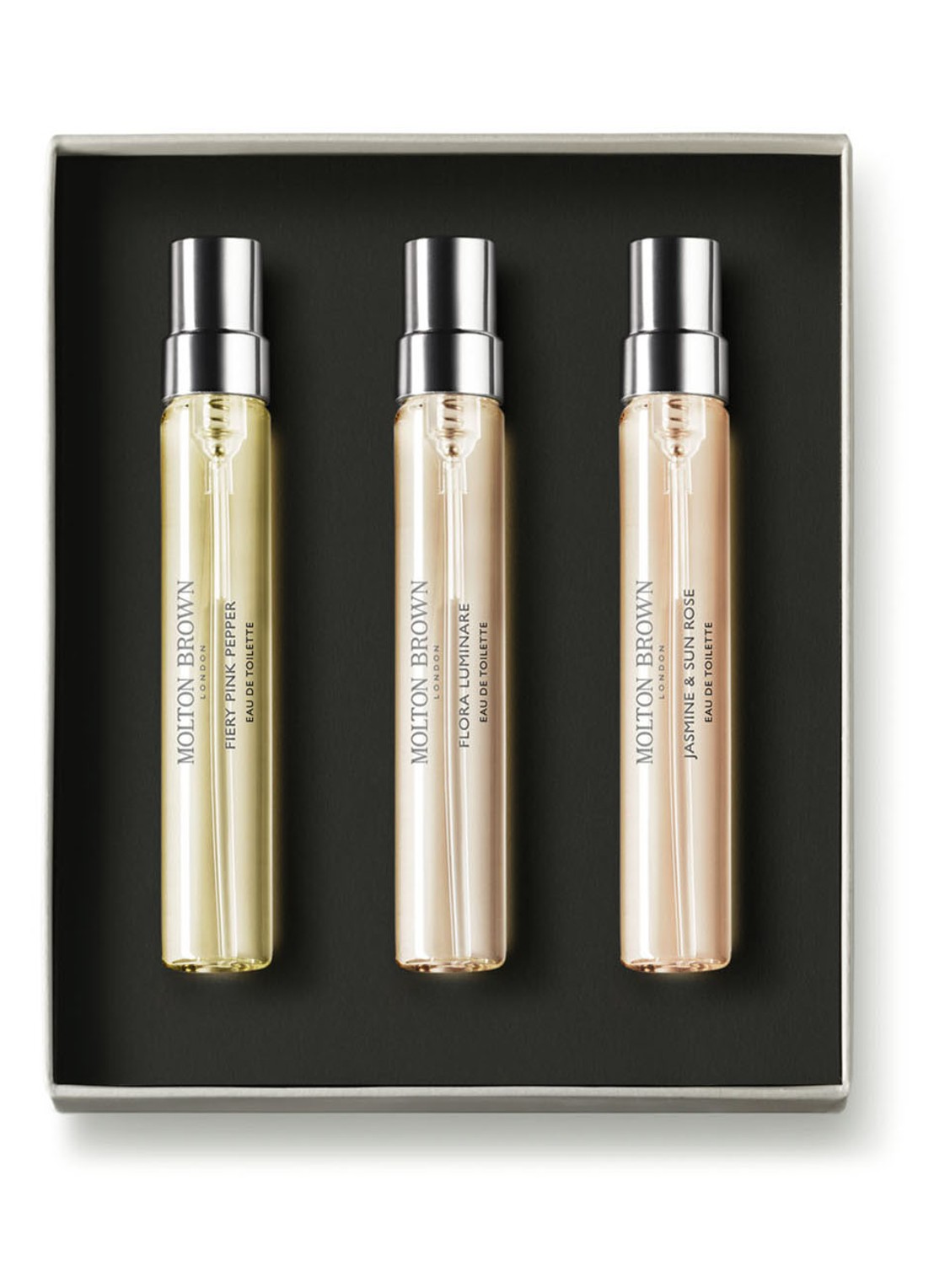 Molton Brown Mini Floral & Spicy Eau de Toilette Discovery Set – travel size parfumset - voorkant 2 undefined