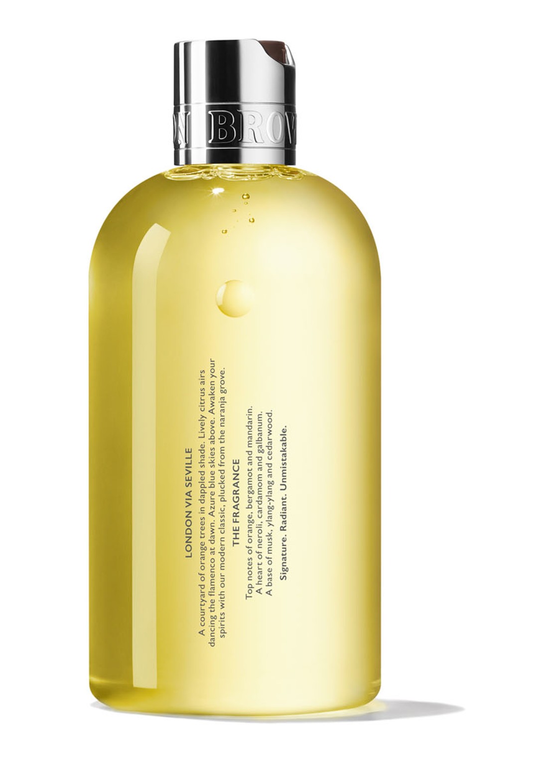 Molton Brown Orange & Bergamot Bath & Showergel - bad- en douchegel - voorkant 7 undefined