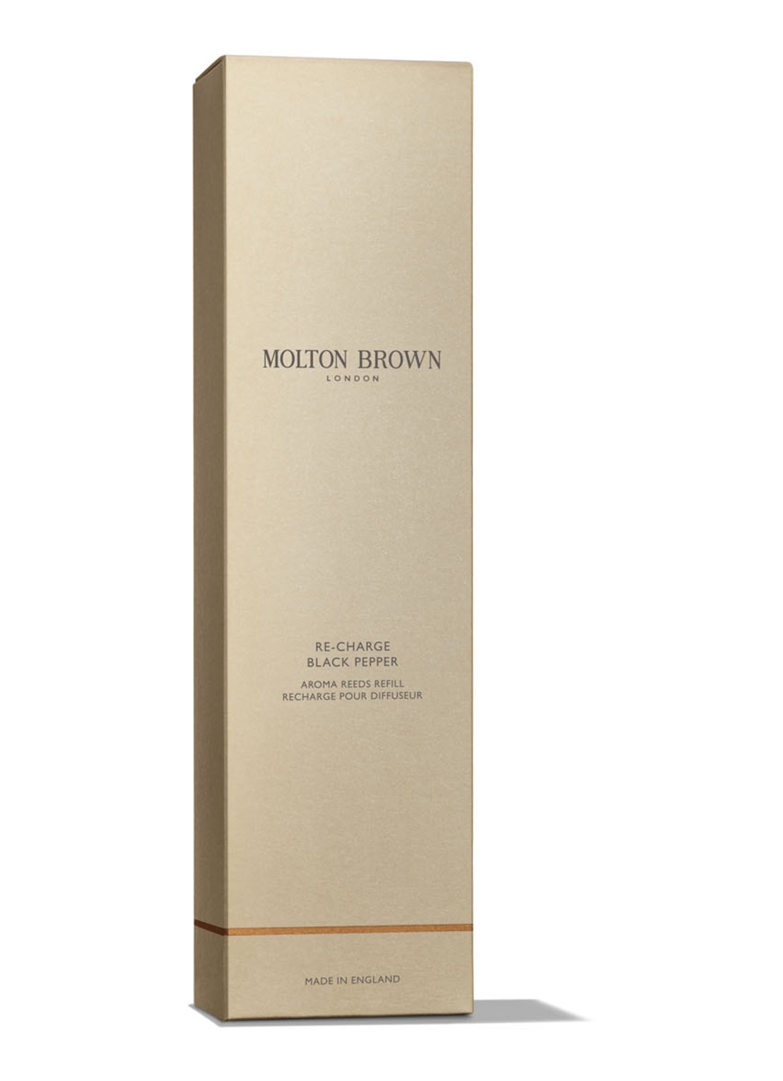 Molton Brown Re-Charge Black Pepper Aroma Reeds Refill - geurstokjes navulling 150 ml - voorkant 2 undefined