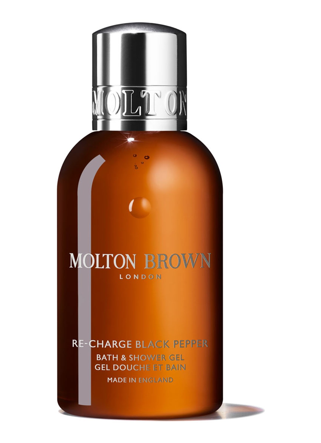Molton Brown Re-charge Black Pepper Bath & Shower gel - travel size bad- & douchegel - voorkant 2 undefined