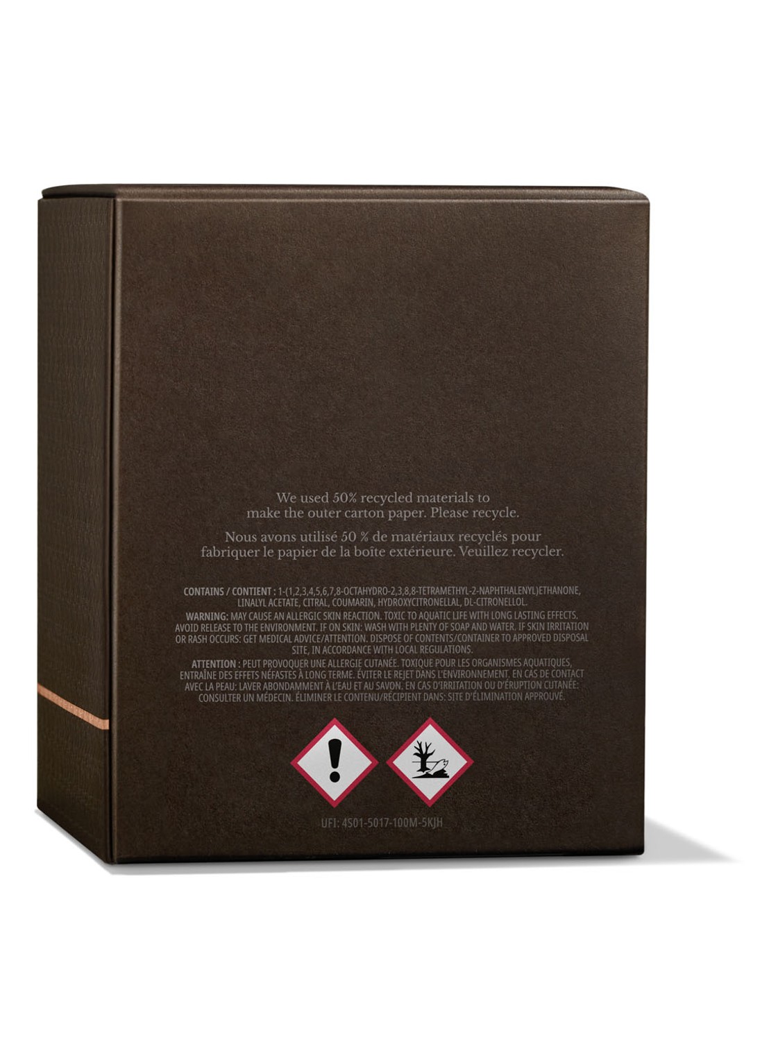Molton Brown Re-Charge Black Pepper Signature Scented Candle - geurkaars - detail 5 undefined