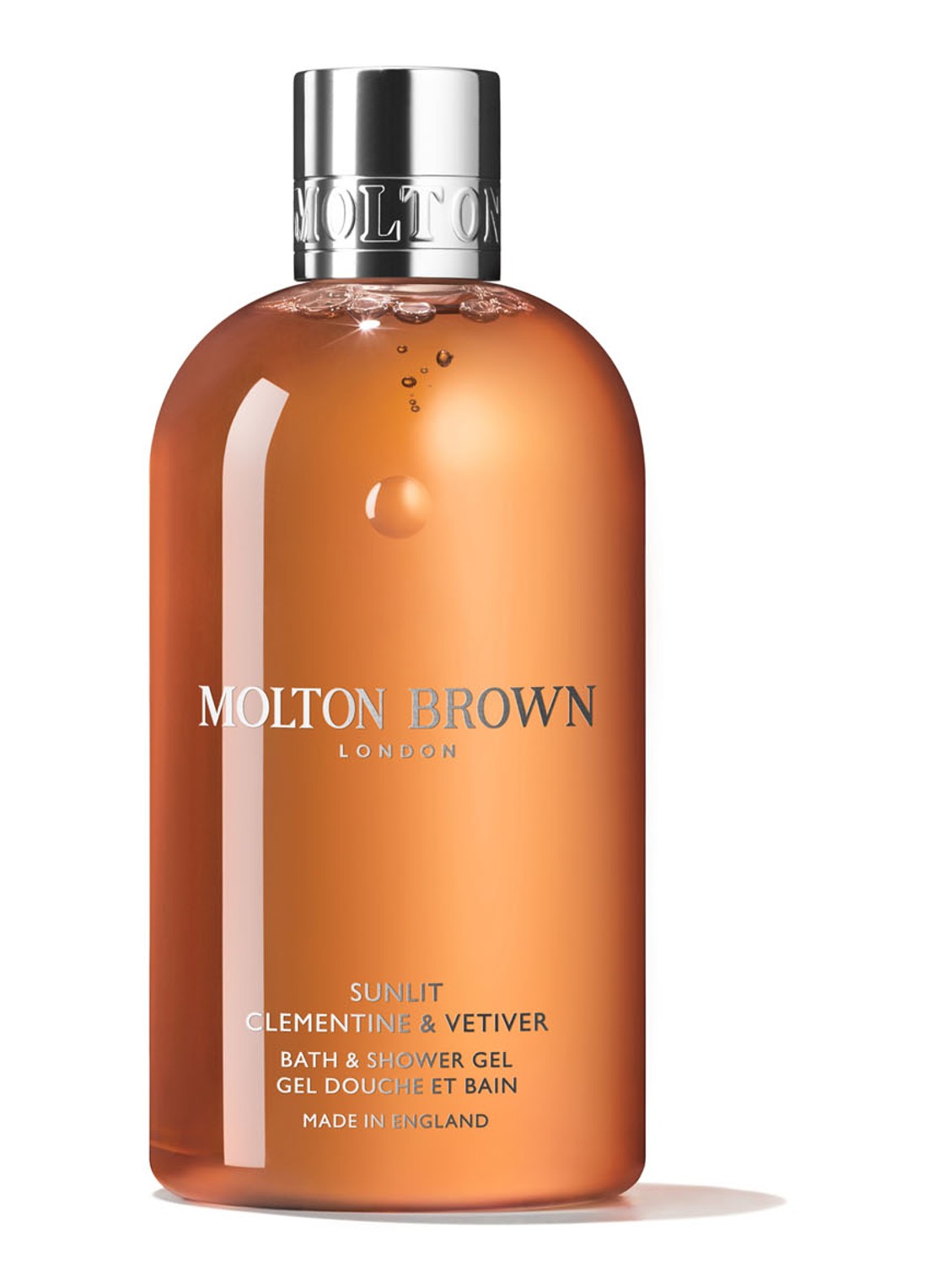 Molton Brown Sunlit Clementine & Vetiver Bath & Shower Gel - voorkant undefined