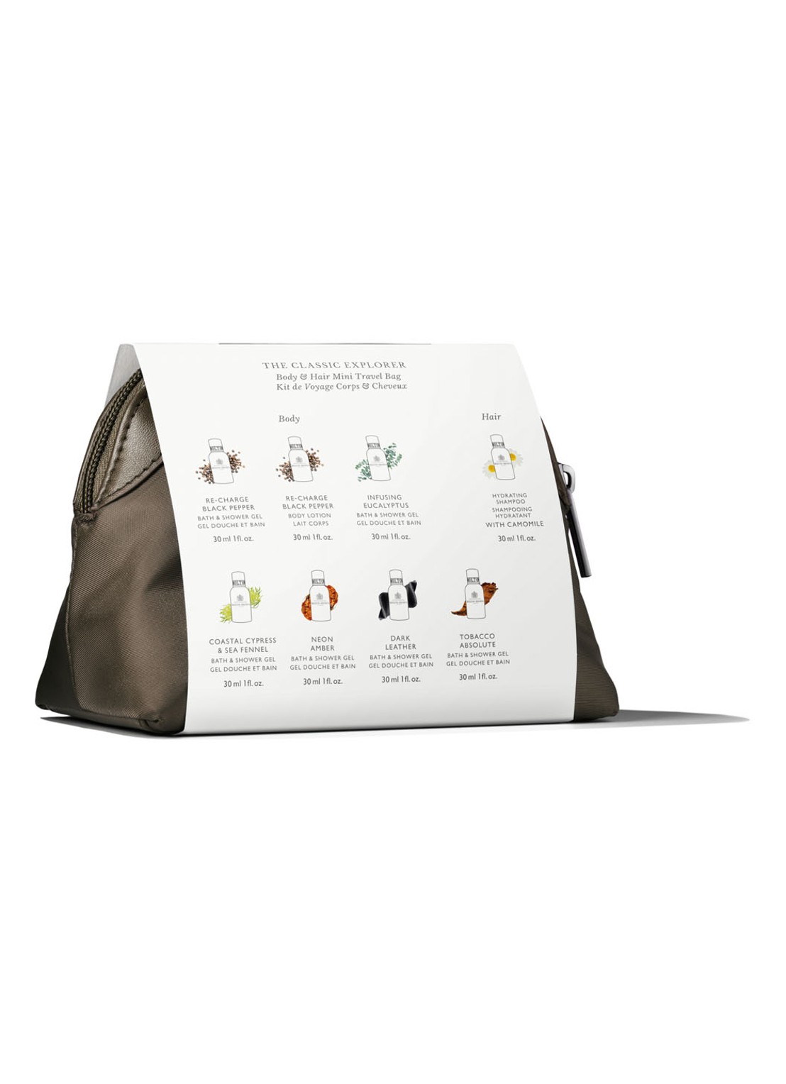 Molton Brown The Classic Explorer Body & Hair Mini Travel Bag - verzorgingsset - detail 4 undefined