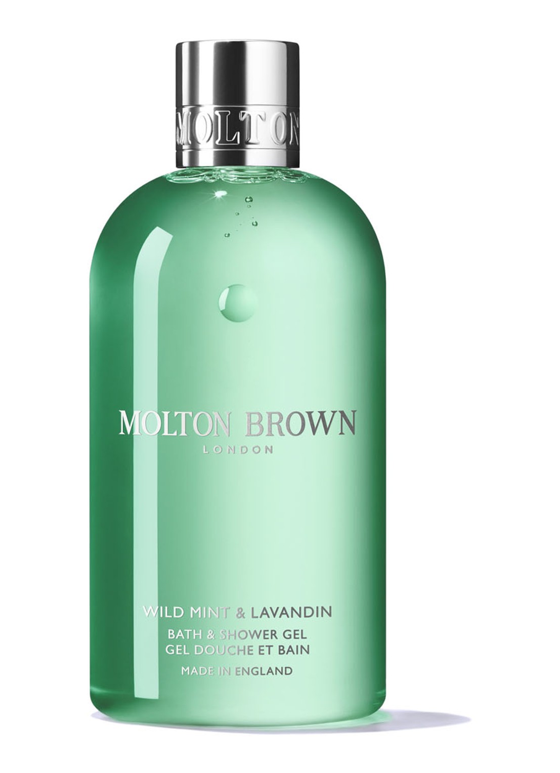 Molton Brown Wild Mint & Lavandin Body Wash - douchegel - voorkant undefined