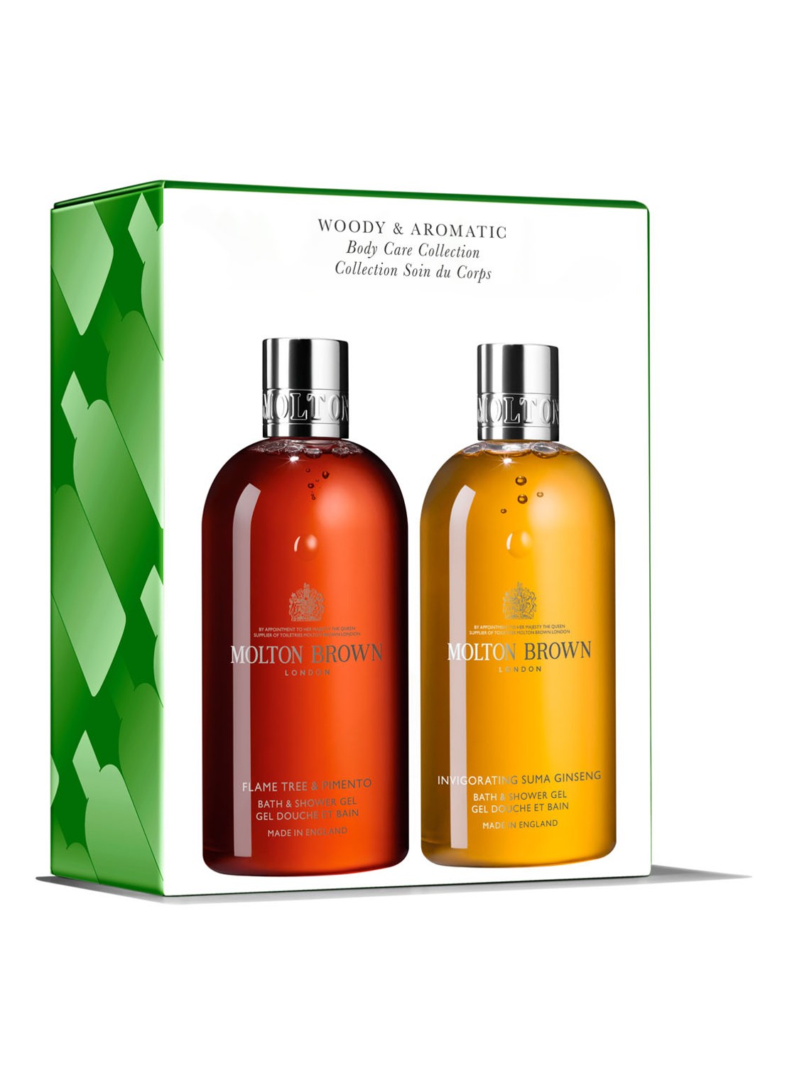 Molton Brown Woody & Aromatic Body Care Collection - verzorgingsset - voorkant undefined