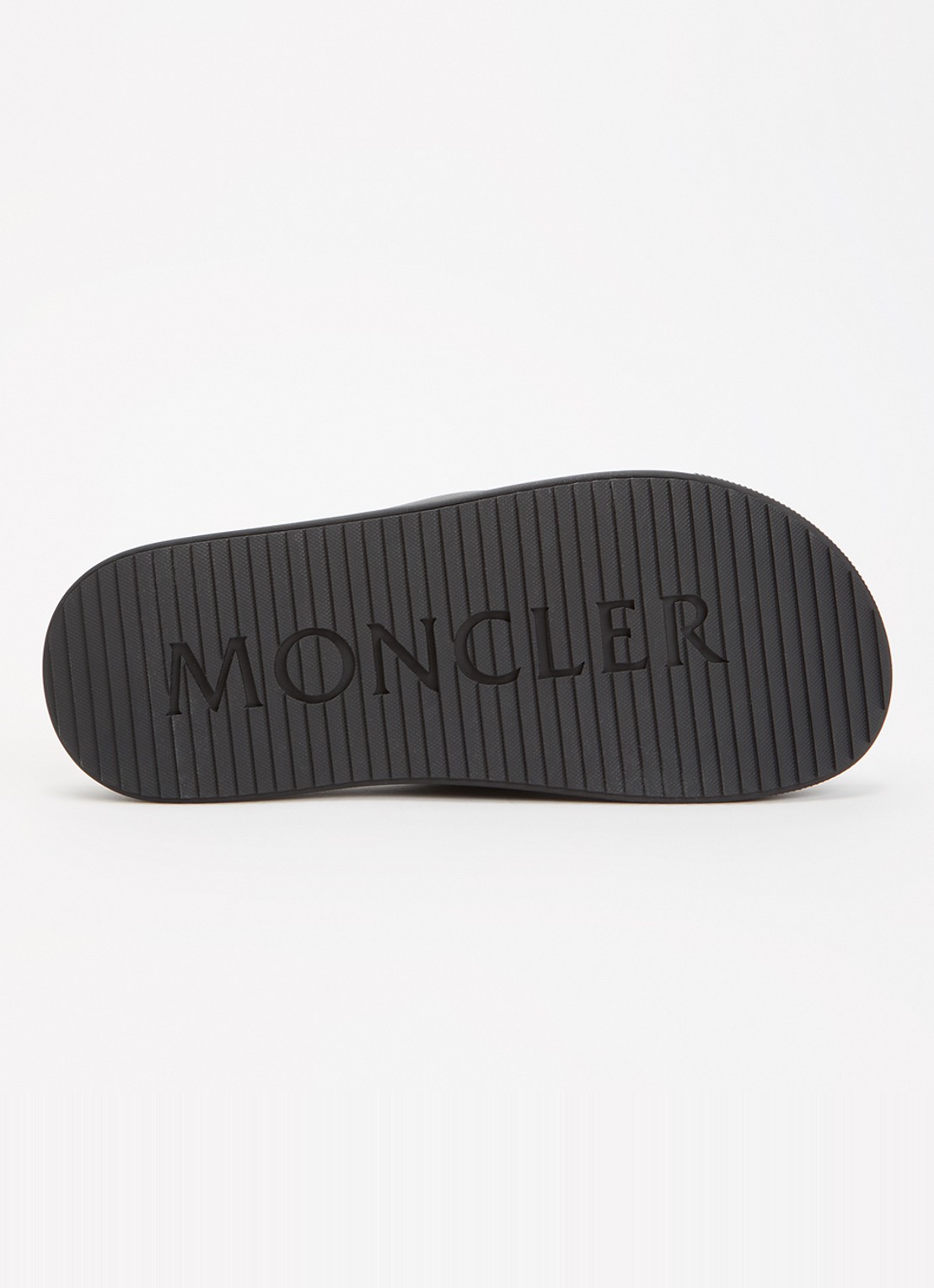 Moncler Altive slipper met logo - detail 5 zwart