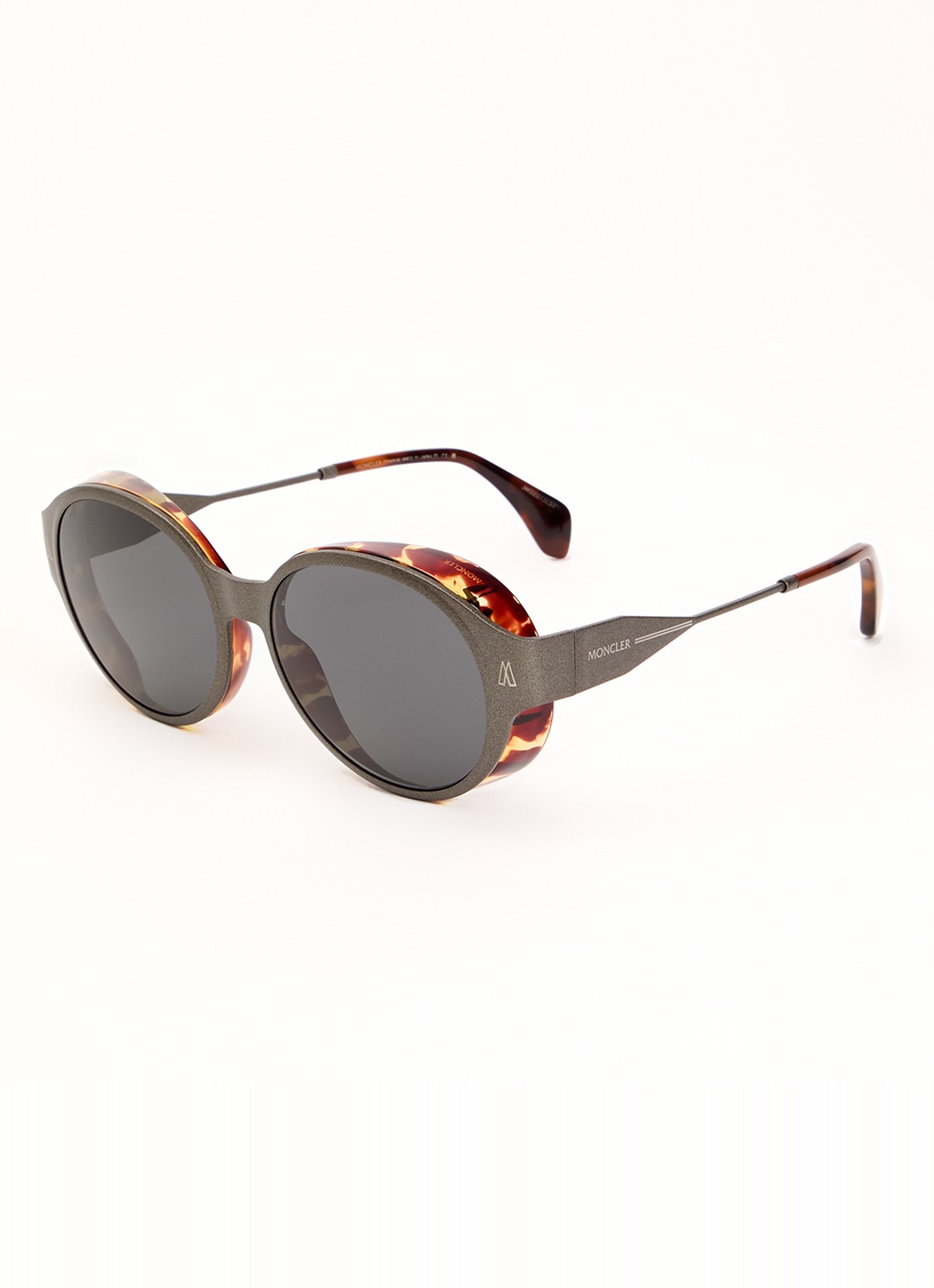 Moncler Auros zonnebril ME4005T - voorkant 4 zilver