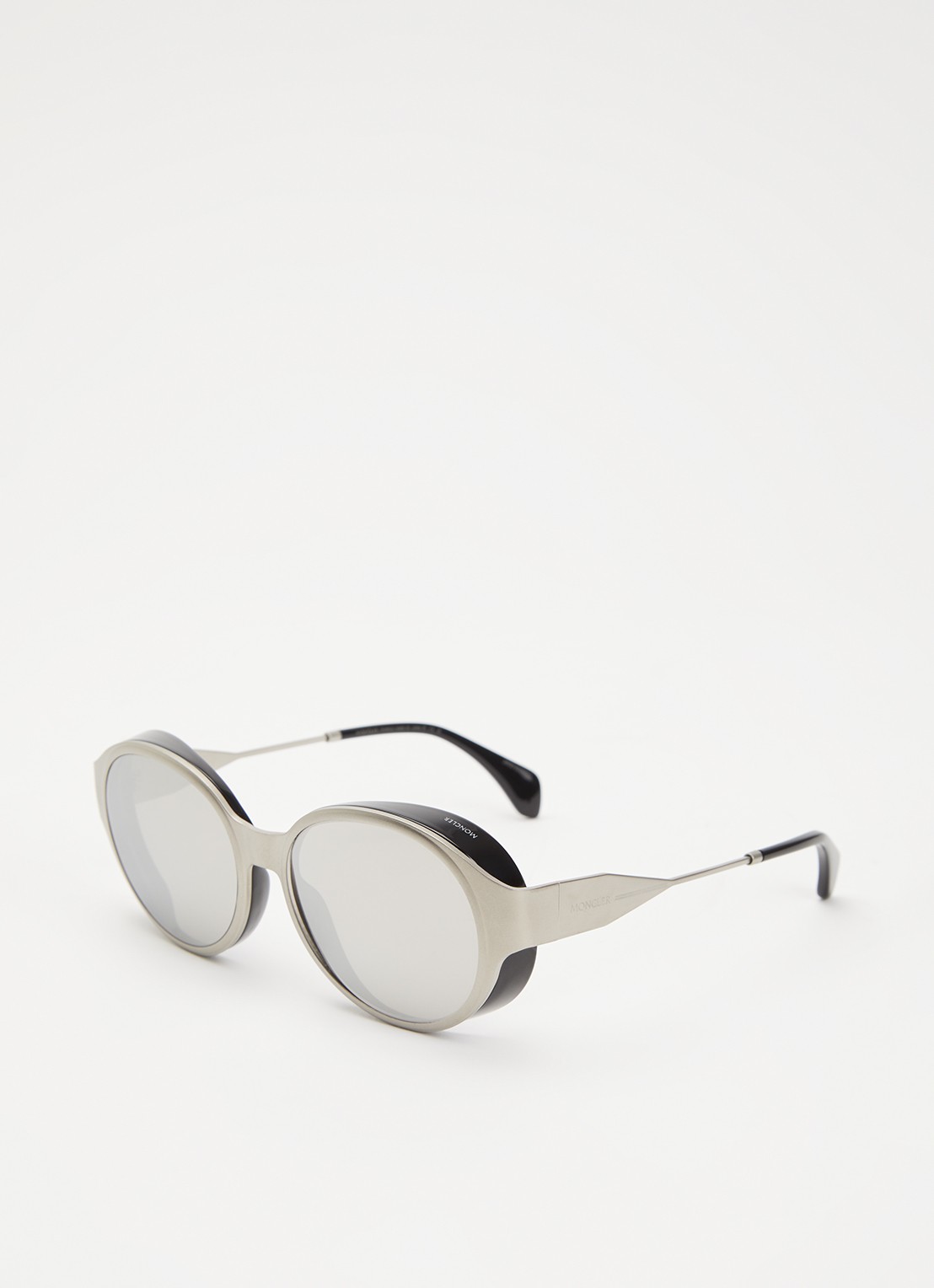 Moncler Auros zonnebril ME4005T - voorkant 4 zilver