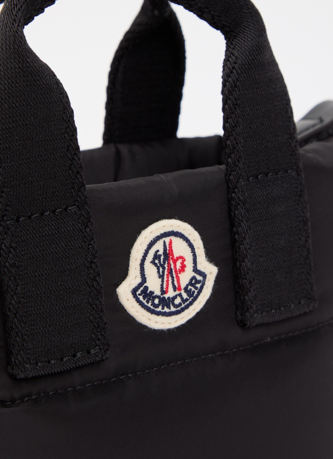 Moncler Baby Caradoc schoudertas met logo  - detail 3 zwart