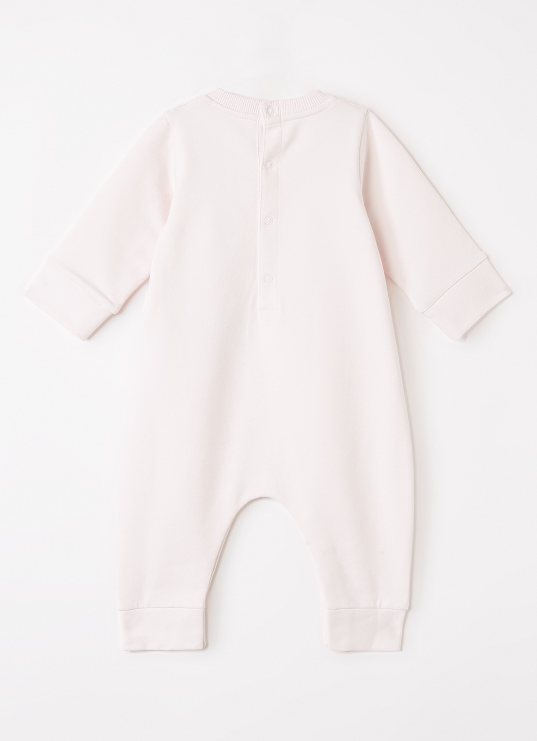 Moncler Babypak met logo in giftbox - voorkant 3 lichtroze