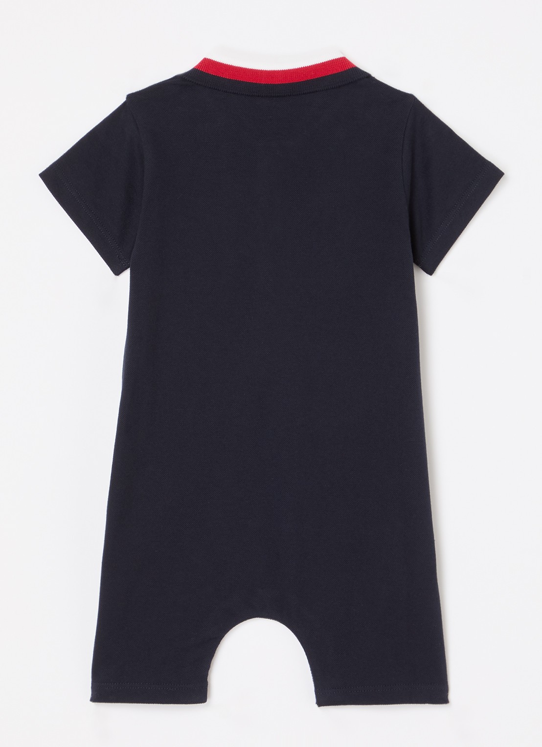 Moncler Babypak met logo - voorkant 2 donkerblauw