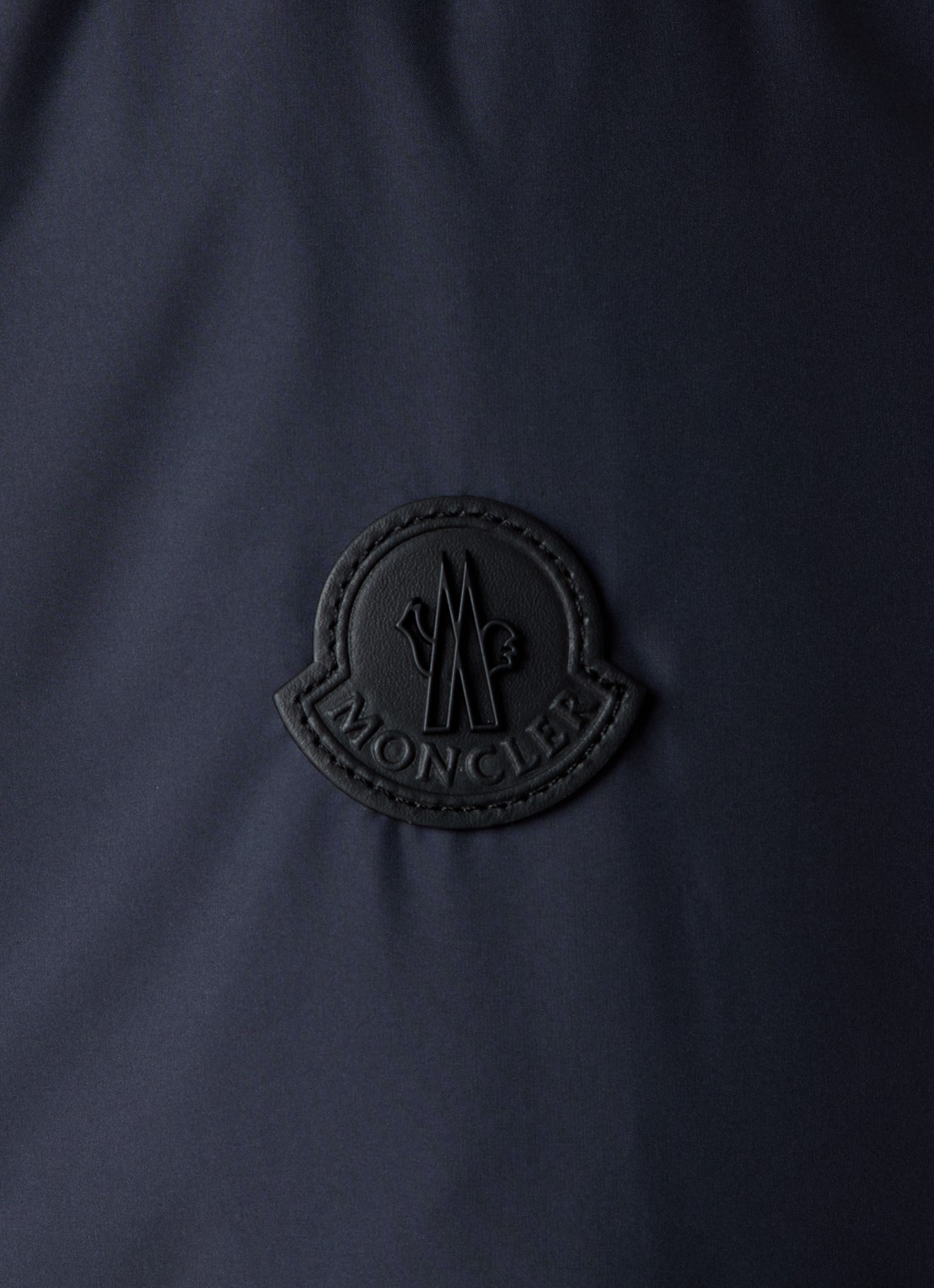 Moncler Berre gewatteerd jack met donsvulling - detail 6 donkerblauw