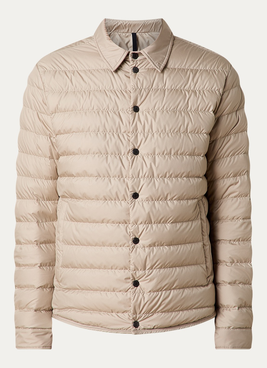 Moncler Bourdon gewatteerd jack met donsvulling - voorkant 2 beige