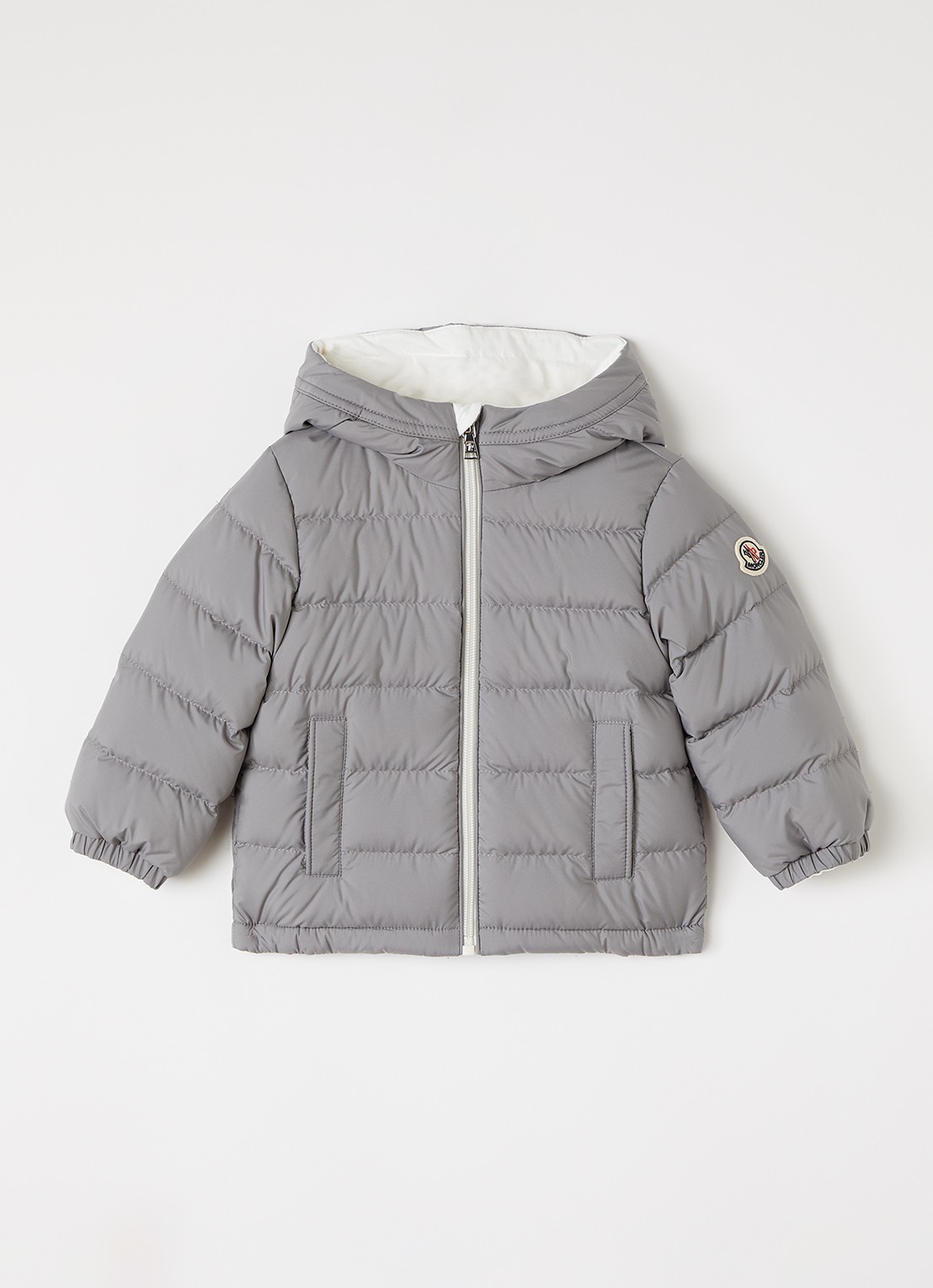 Moncler Brannock gewatteerd jack - voorkant 2 grijs