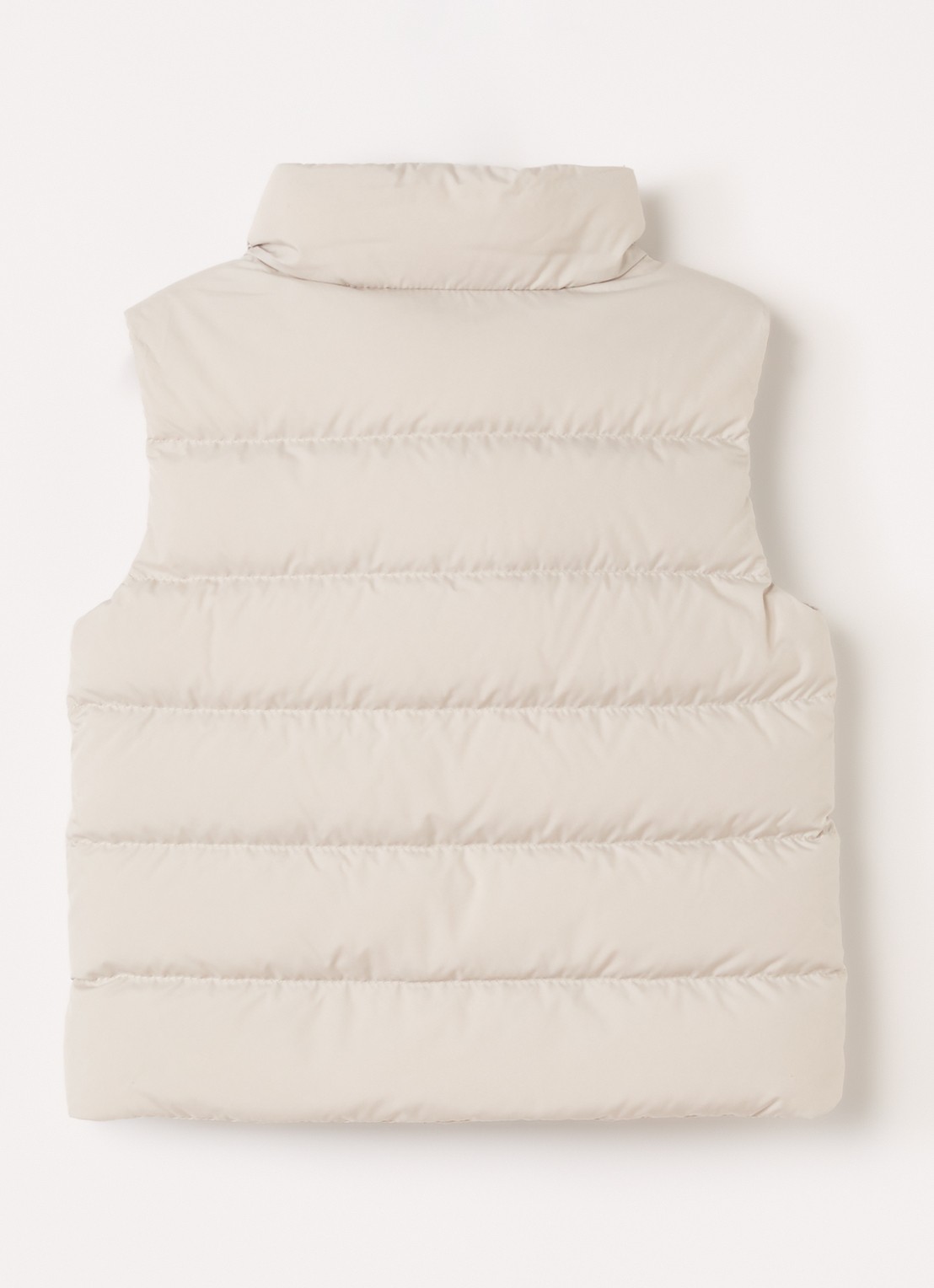 Moncler Buang gewatteerde bodywarmer met donsvulling - achterkant 3 beige