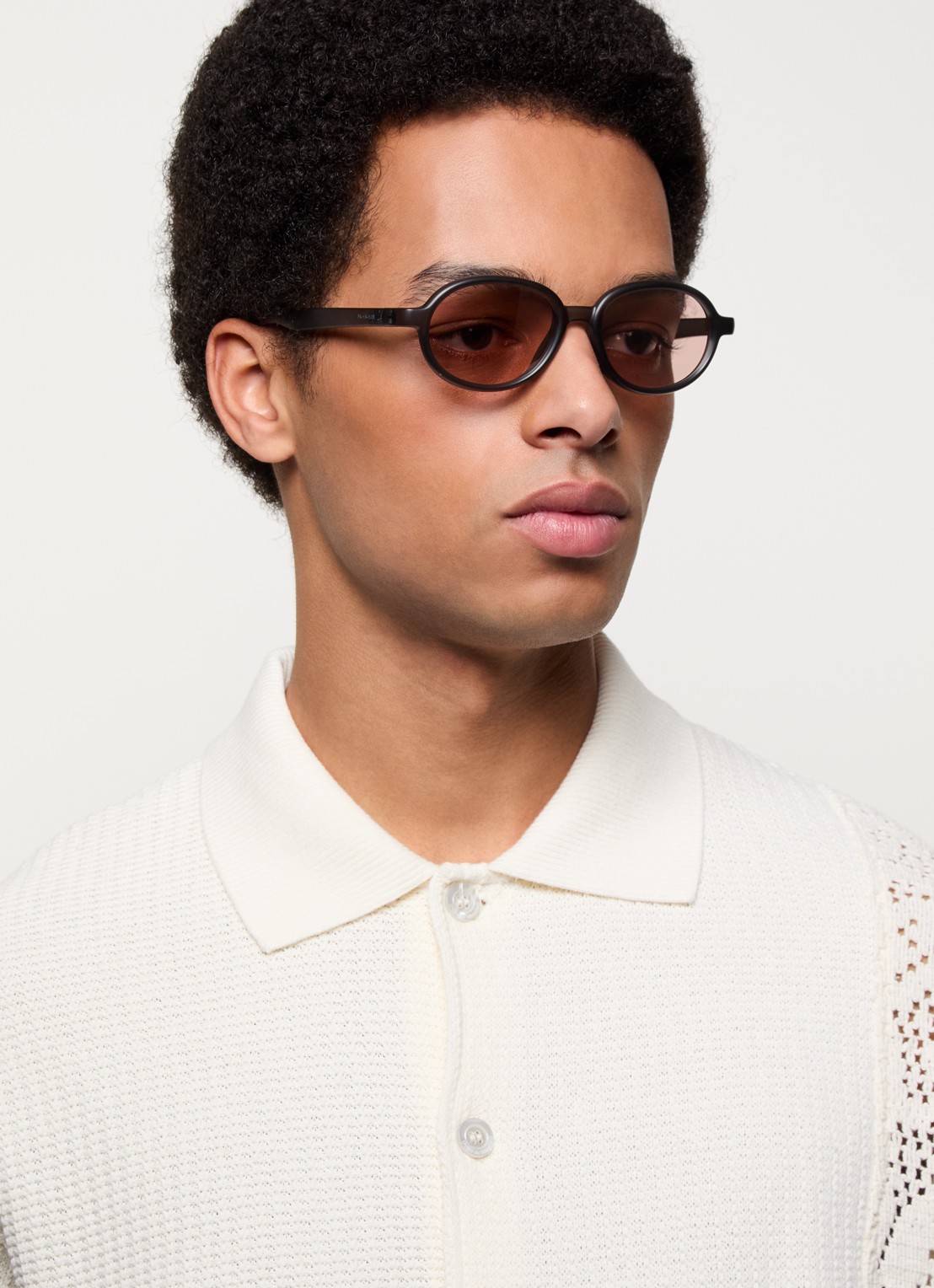 Moncler Caprice zonnebril ME8006 - voorkant 5 donkergrijs